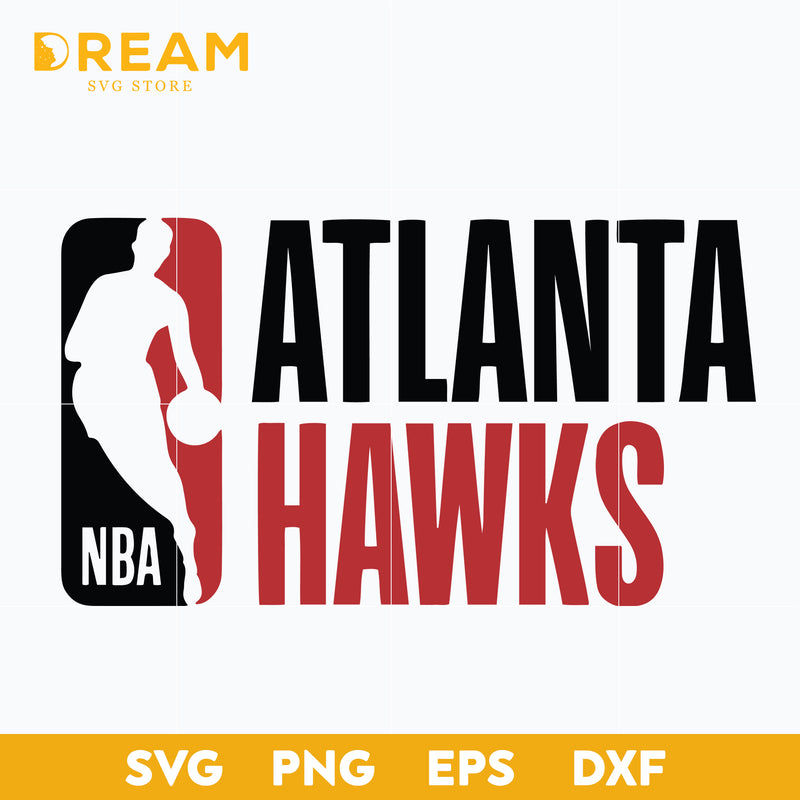 Atlanta Hawks svg, Hawks svg, NBA Basketball svg, Sport svg, png, dxf, eps digital file NBA03012125L
