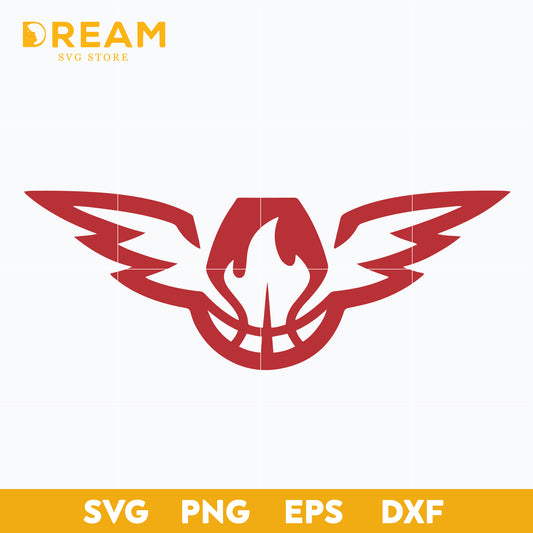 Atlanta Hawks svg, Hawks svg, NBA Basketball svg, Sport svg, png, dxf, eps digital file NBA0301212L