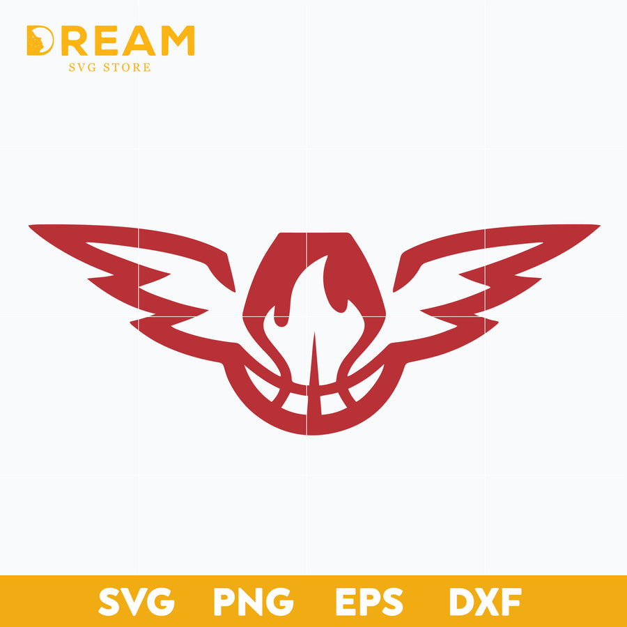 Atlanta Hawks svg, Hawks svg, NBA Basketball svg, Sport svg, png, dxf, eps digital file NBA0301212L