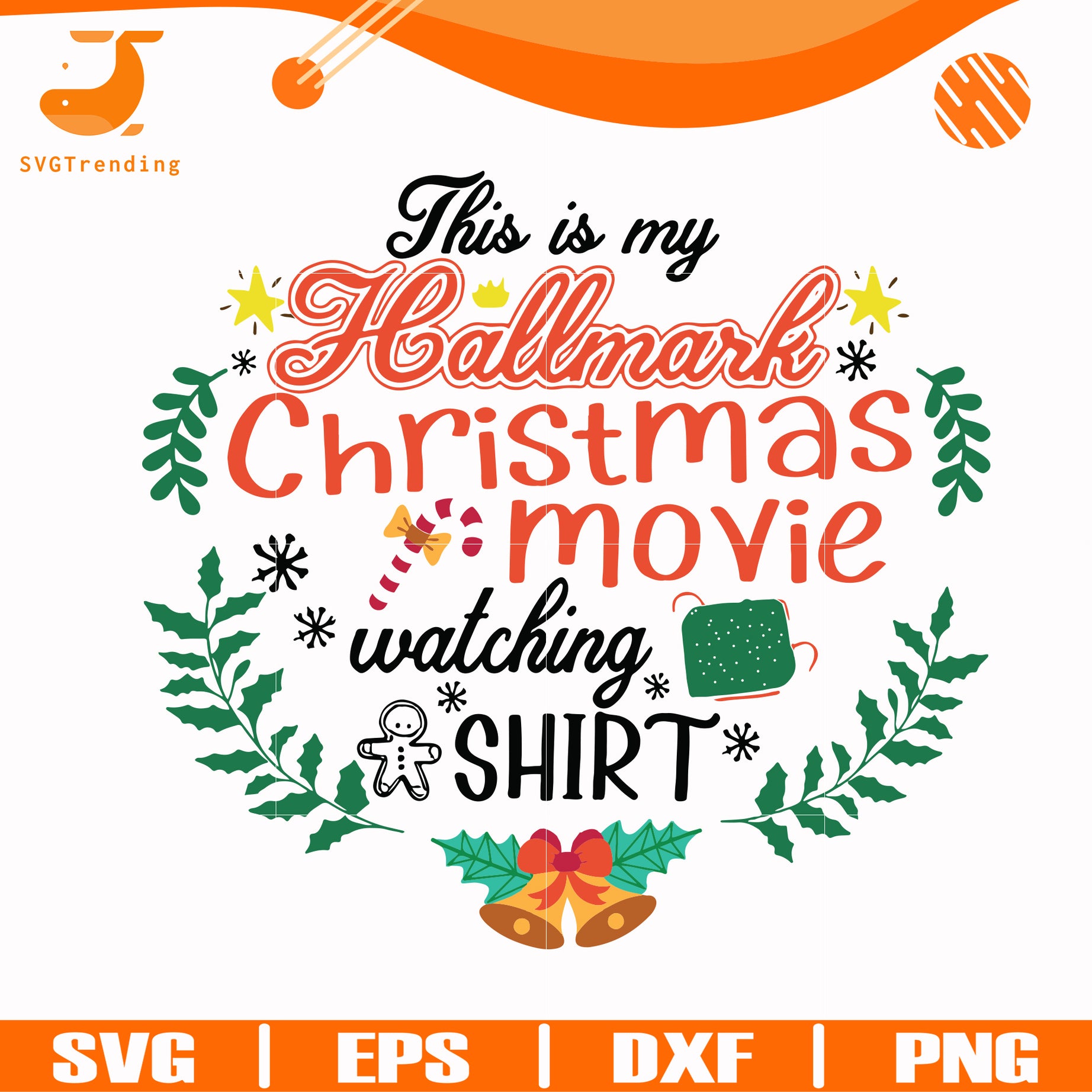 This is my hallmark christmas movie watching shirt svg, png, dxf, eps digital file NCRM1507204