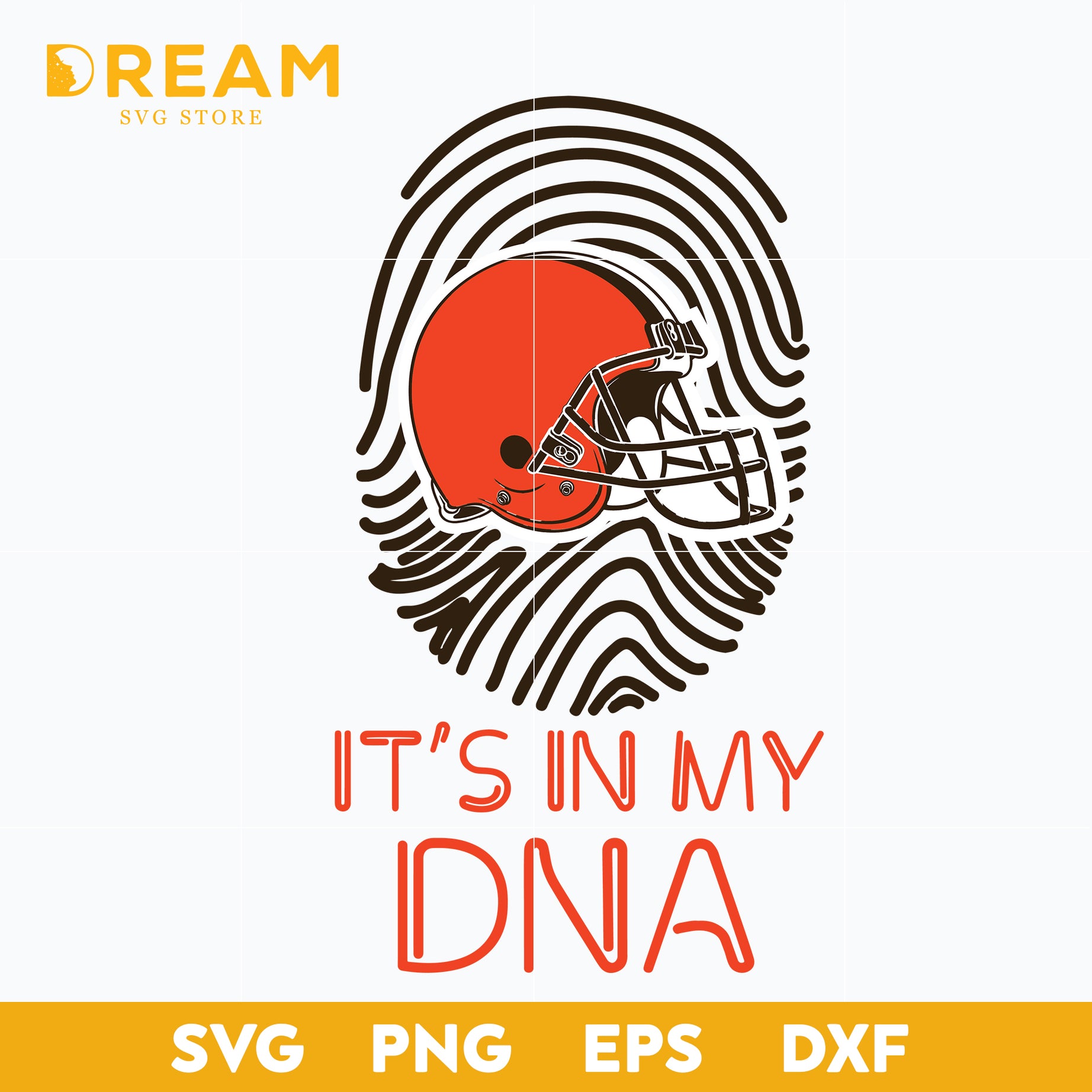 It's in my DNA browns svg, Cleveland Browns svg, Browns svg, Nfl svg, png, dxf, eps digital file NFL0111204L