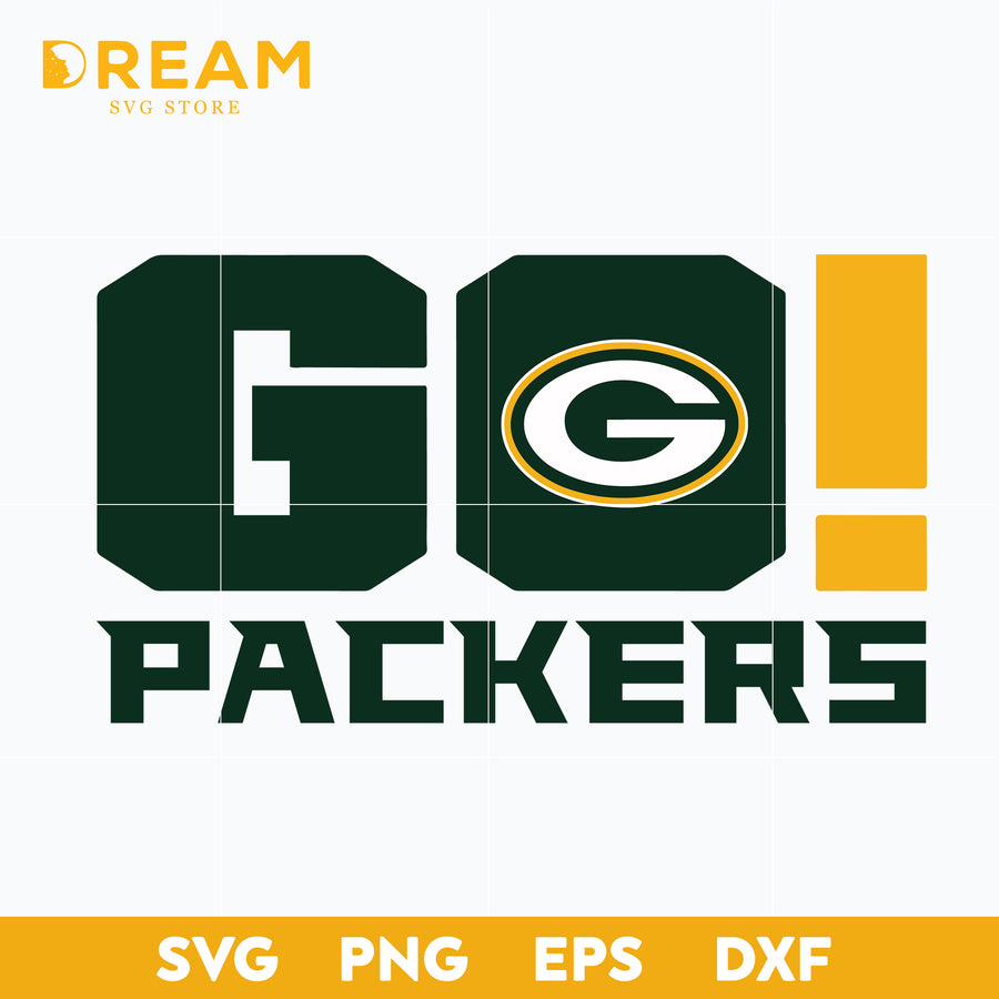 Go Packers svg, Green Bay Packers svg, Packers svg, Nfl svg, png, dxf, eps digital file NFL02102019L