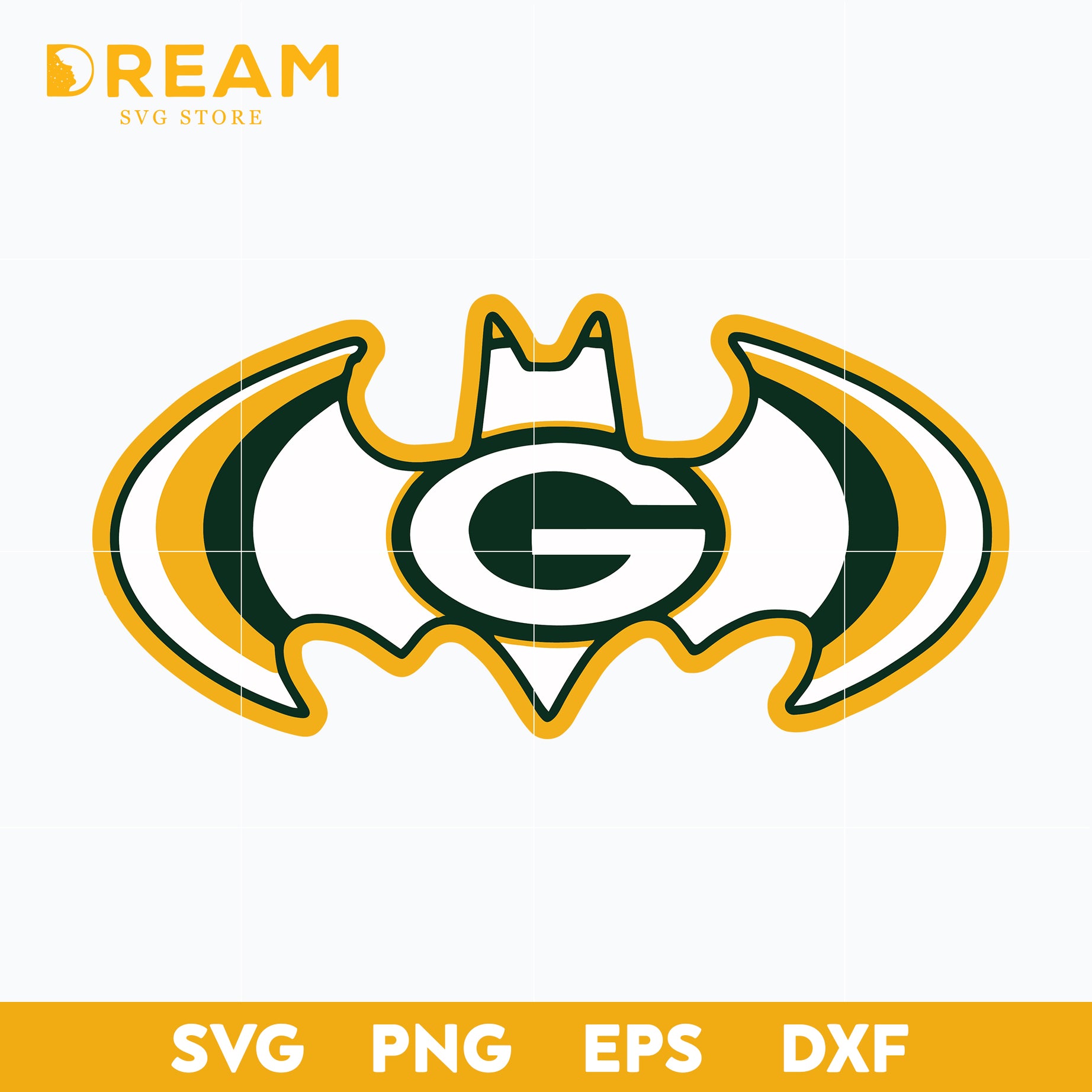 Bat Green Bay Packers svg, Packers svg, Nfl svg, png, dxf, eps digital file NFL02102034L