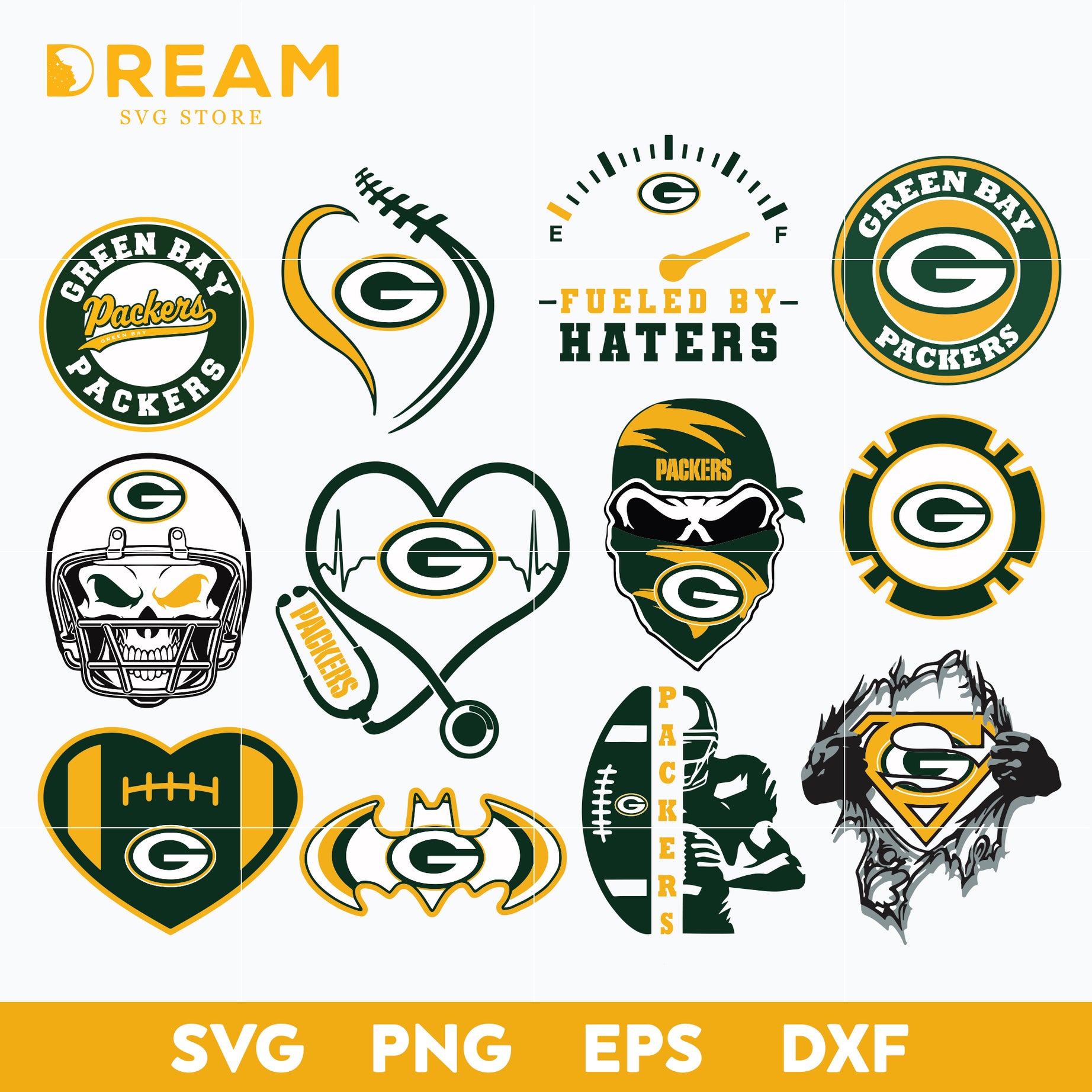 Sac à dos Color block portant l'emblème des Green Bay Packers - 43x30x15 cm Sac à dos Color block portant l'emblème des Green Bay Packers - 43x30x15 cm