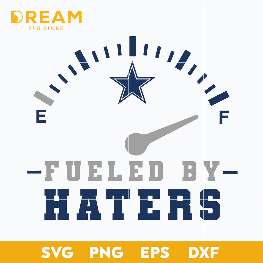 Dallas cowboys fueled by haters svg, cowboys svg, Nfl svg, png, dxf, eps digital file NFL05102014L