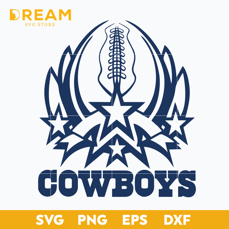 Dallas cowboys svg, cowboys svg, Nfl svg, png, dxf, eps digital file NFL05102032L
