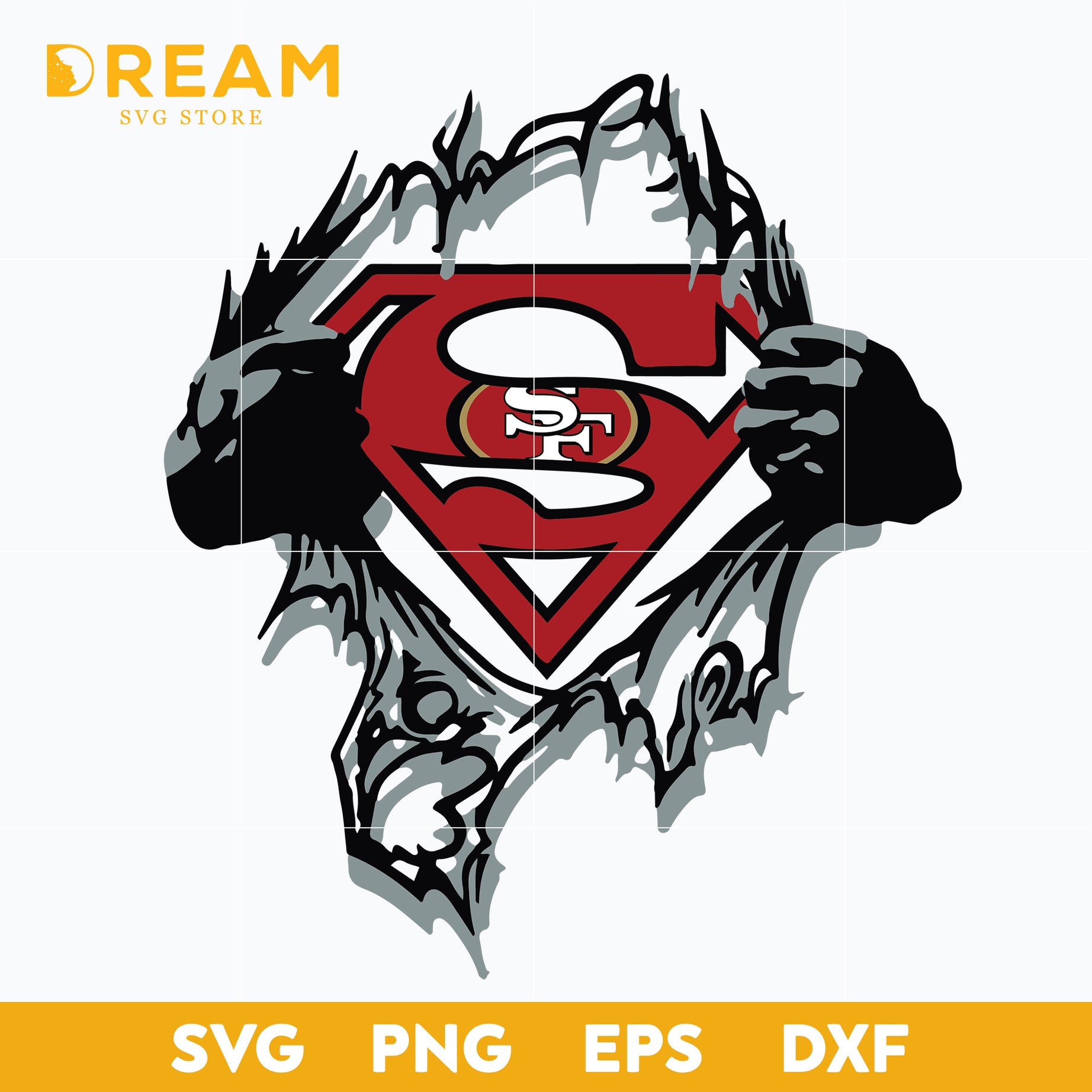 San francisco 49ers svg, 49ers svg, Nfl svg, png, dxf, eps digital file NFL0710202017L