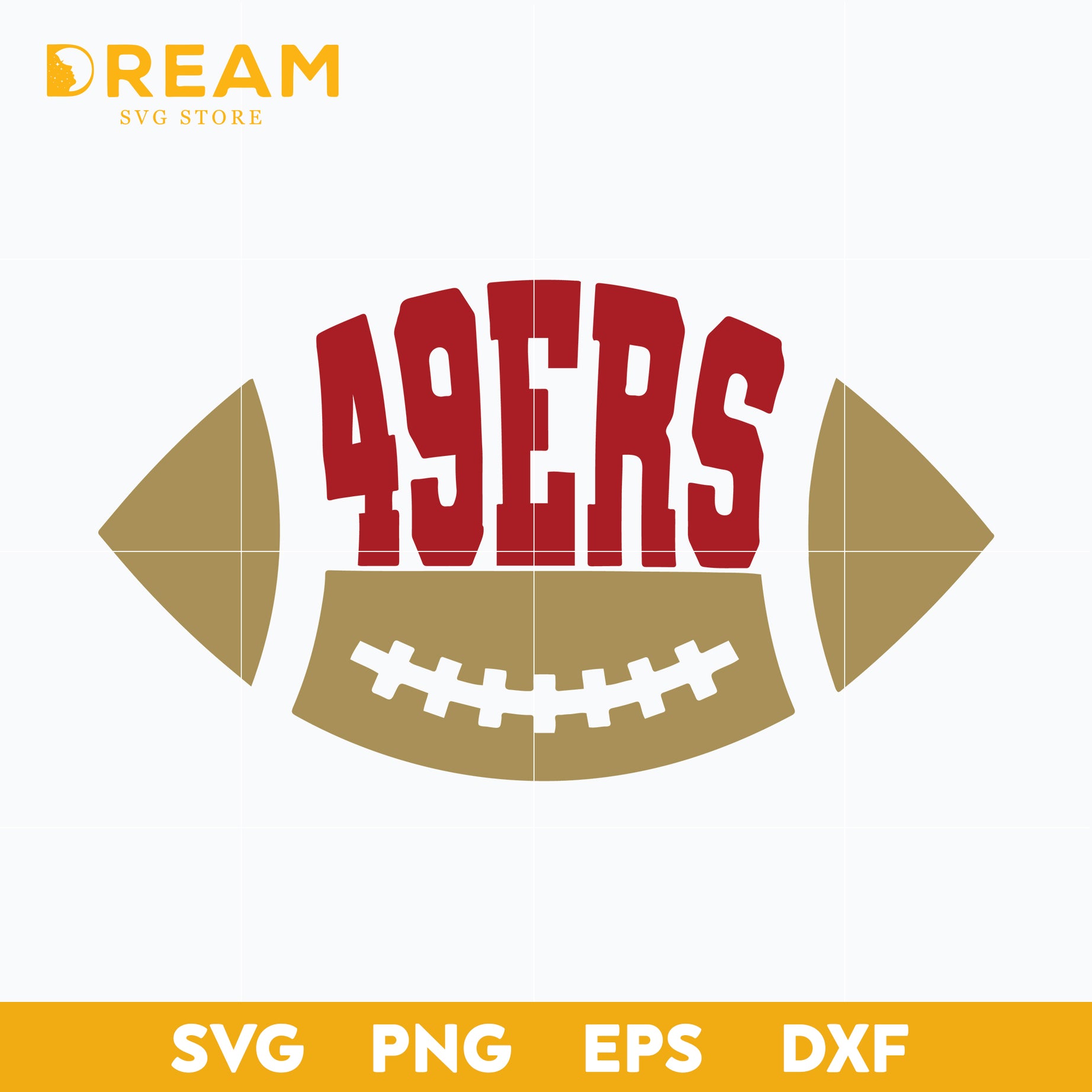 San francisco 49ers svg, 49ers svg, Nfl svg, png, dxf, eps digital file NFL0710202029L