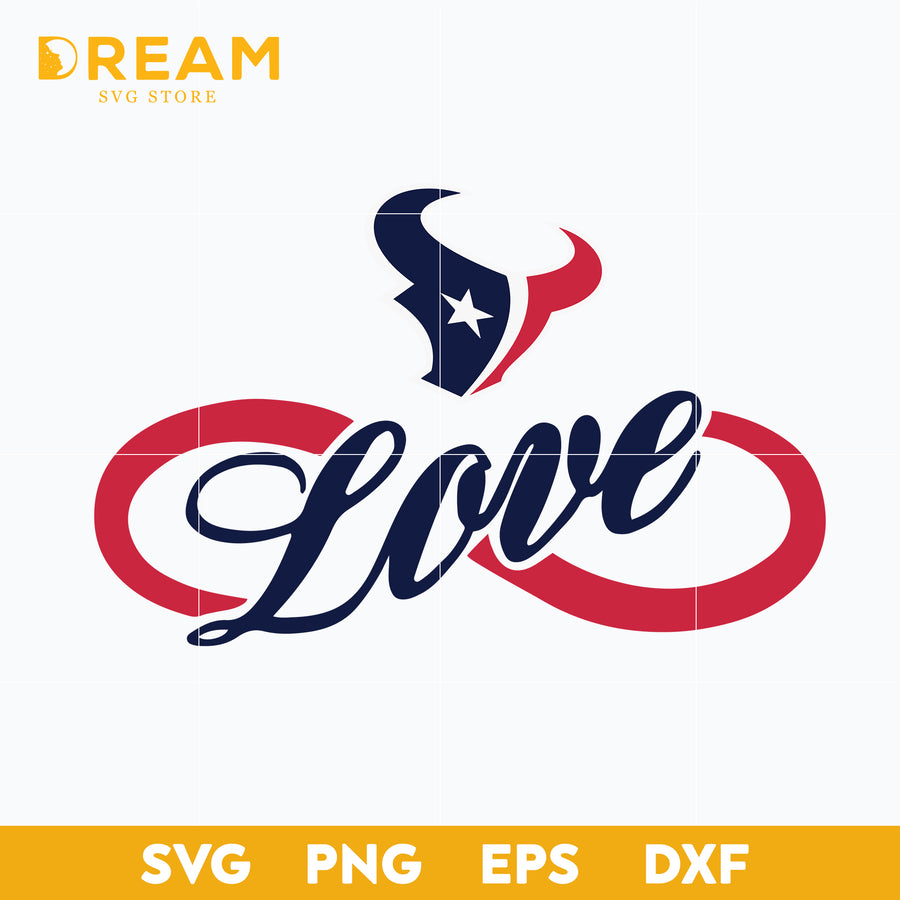 Houton texans love svg, Texans svg, Nfl svg, png, dxf, eps digital file NFL10102028L