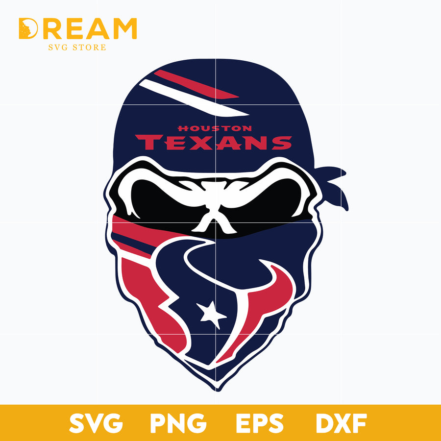 Houton texans skull svg, Texans skull svg, Nfl svg, png, dxf, eps digital file NFL10102030L