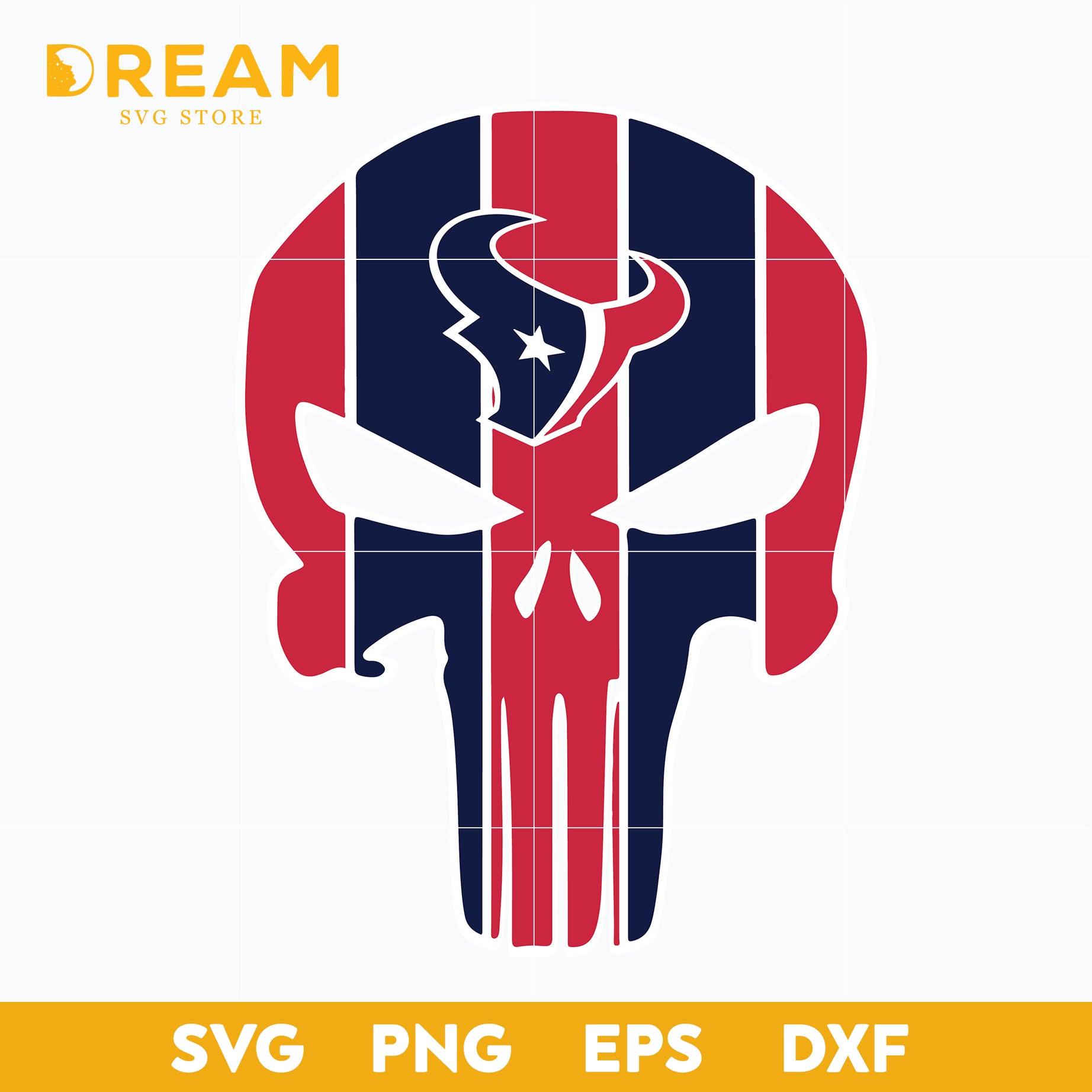 Houton texans skull svg, Texans skull svg, Nfl svg, png, dxf, eps digital file NFL10102031L