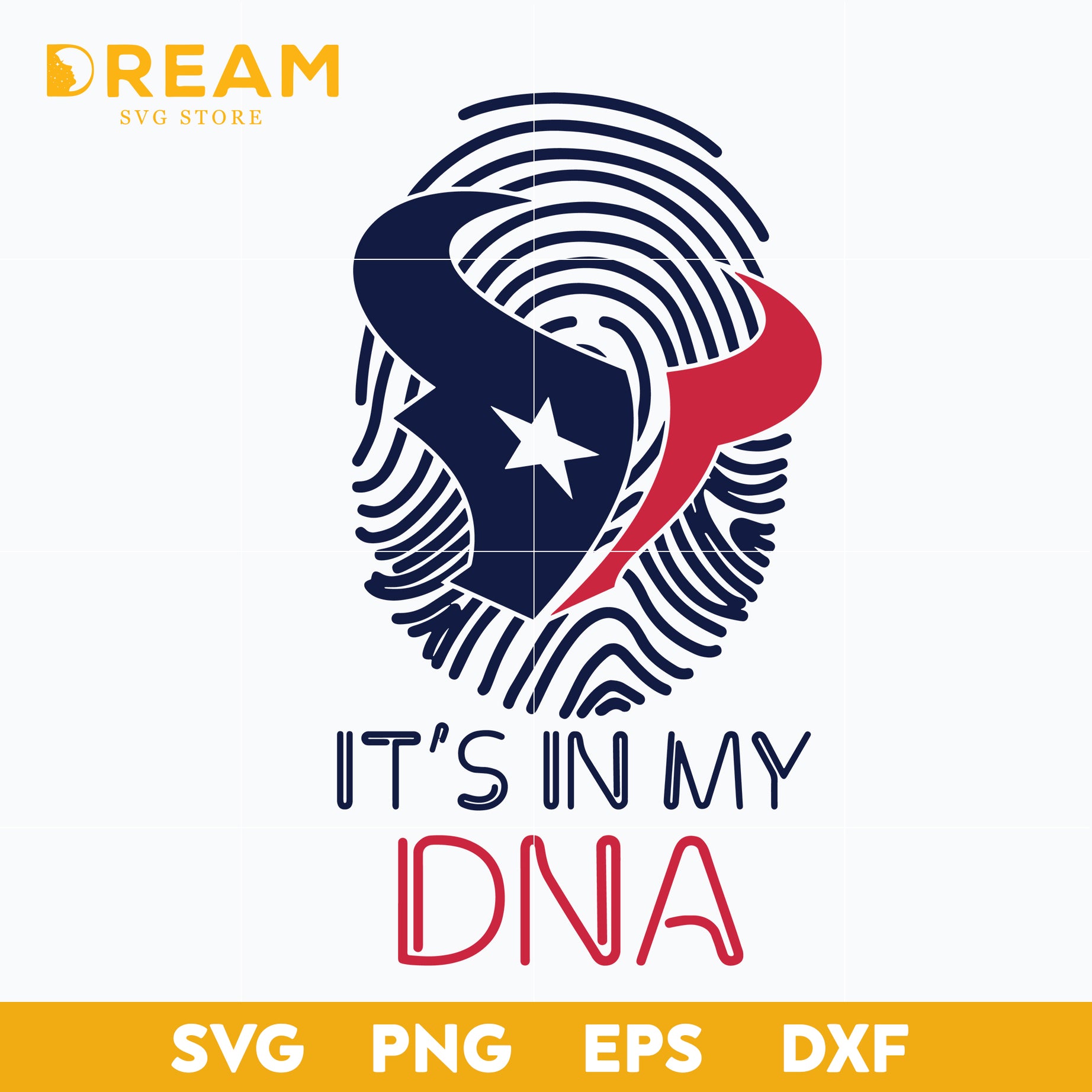 It's in my DNA Houton texans svg, Texans svg, Nfl svg, png, dxf, eps digital file NFL10102034L