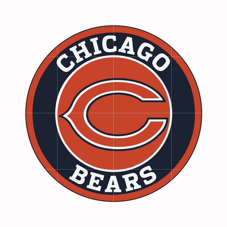 Chicago Bears Logo svg, Chicago Bears svg, Sport svg, Nfl svg, png, dxf, eps digital file NFL1912204L