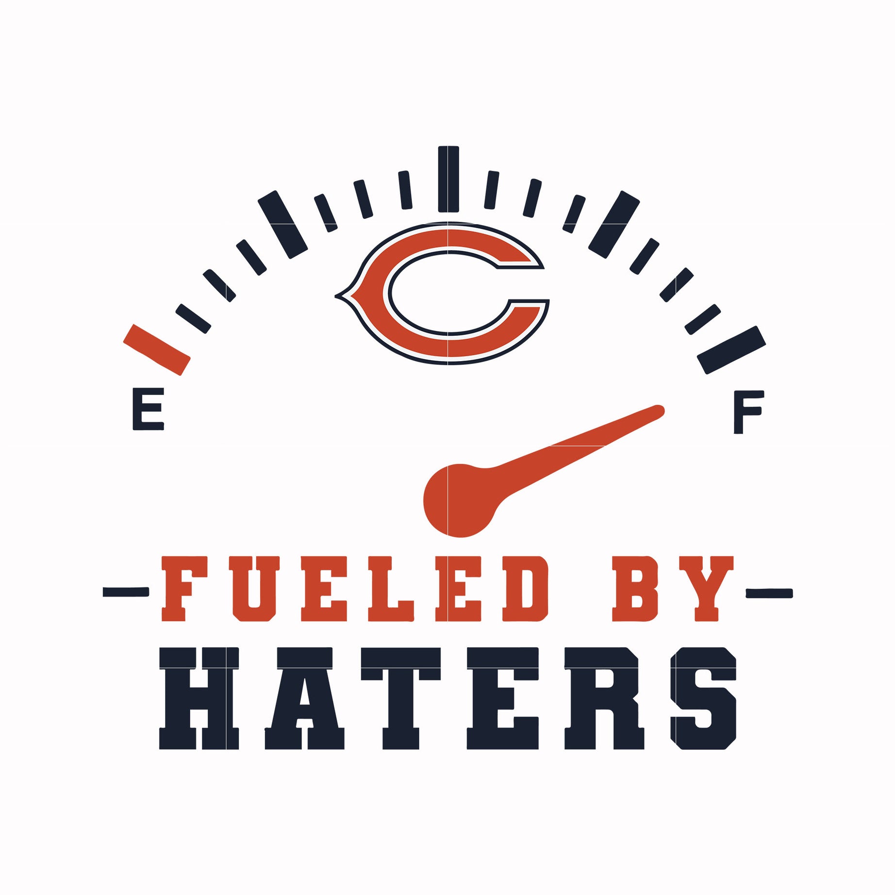 Chicago Bears fueled by haters svg, Chicago Bears svg, Bears svg, Sport svg, Nfl svg, png, dxf, eps digital file NFL19122023L