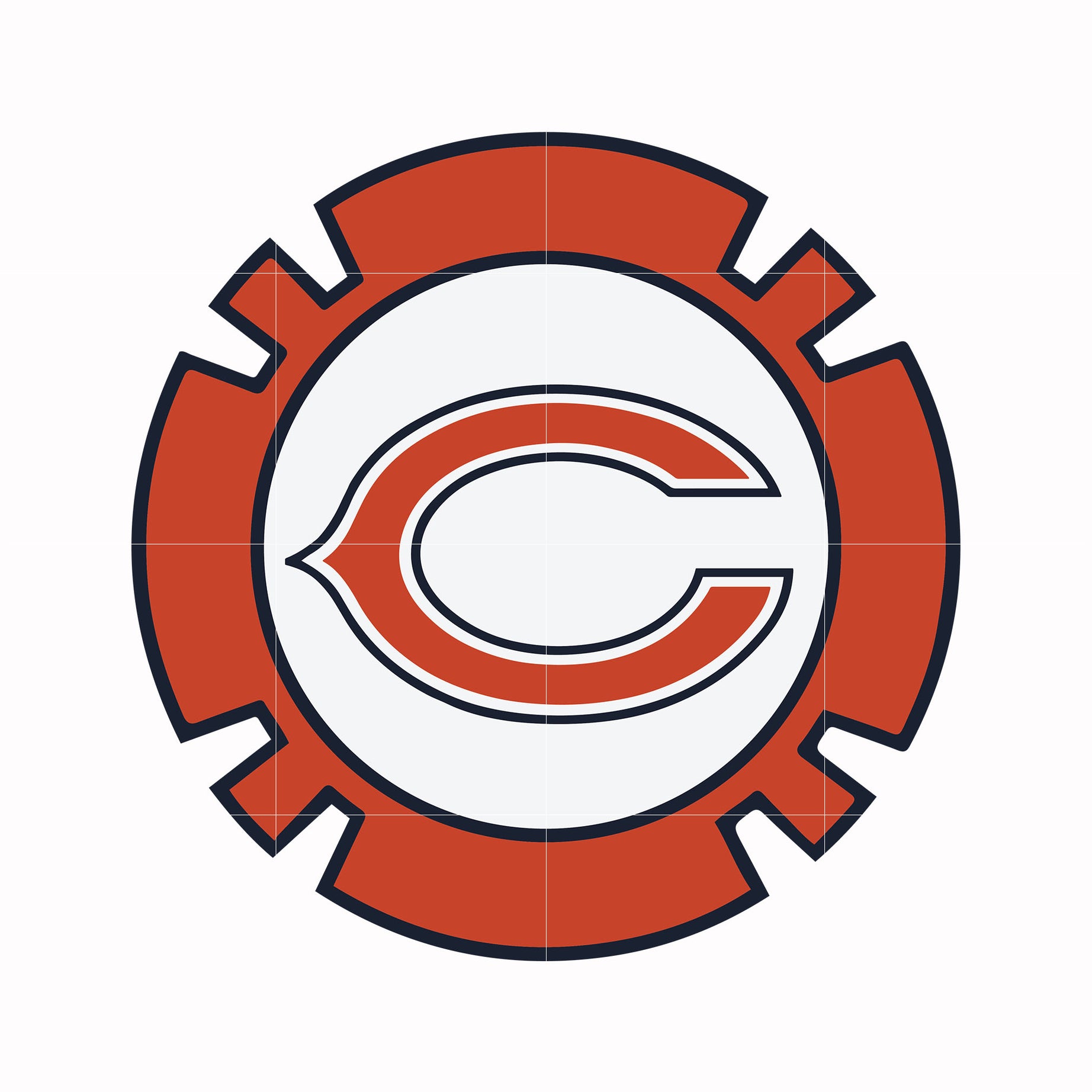 Chicago Bears svg, Bears svg, Sport svg, Nfl svg, png, dxf, eps digital file NFL19122026L