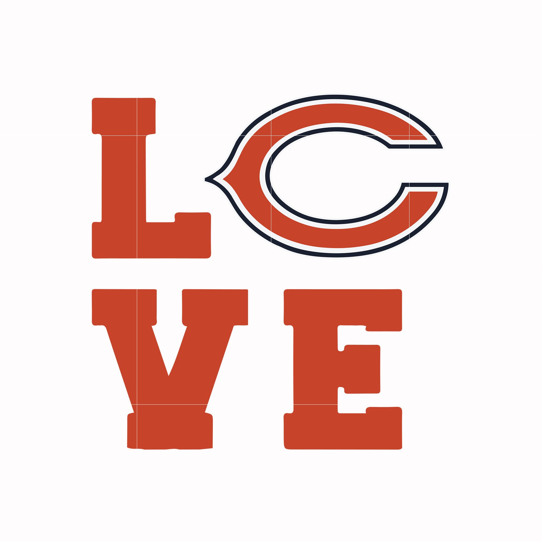 Chicago Bears live svg, Chicago Bears svg, Bears svg, Sport svg, Nfl svg, png, dxf, eps digital file NFL19122038L