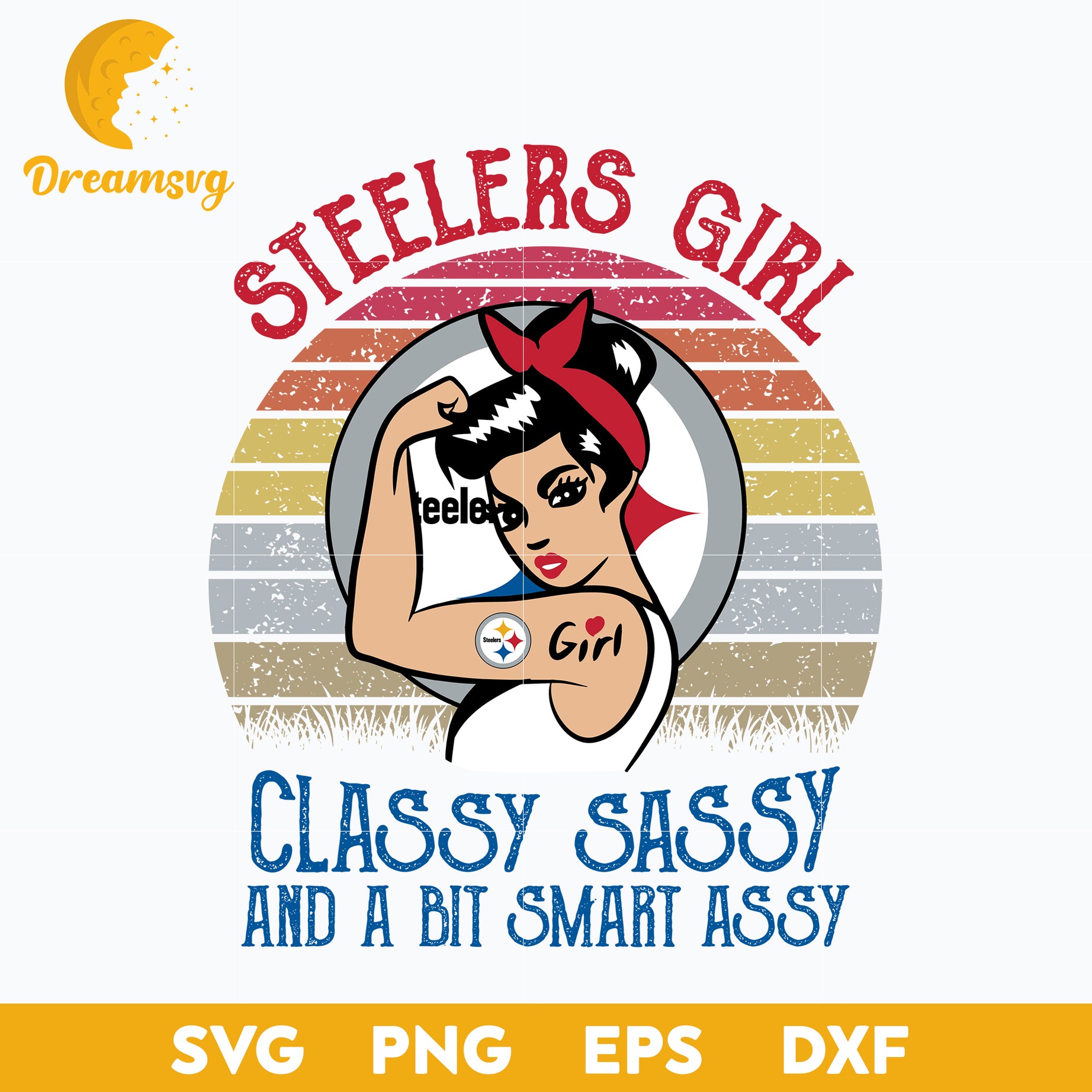 Pittsburgh Steelers Classy Sassy And A Bit Smart Assy Nfl Svg, Sport Svg, Nfl Svg, Png, Dxf, Eps Digital File.