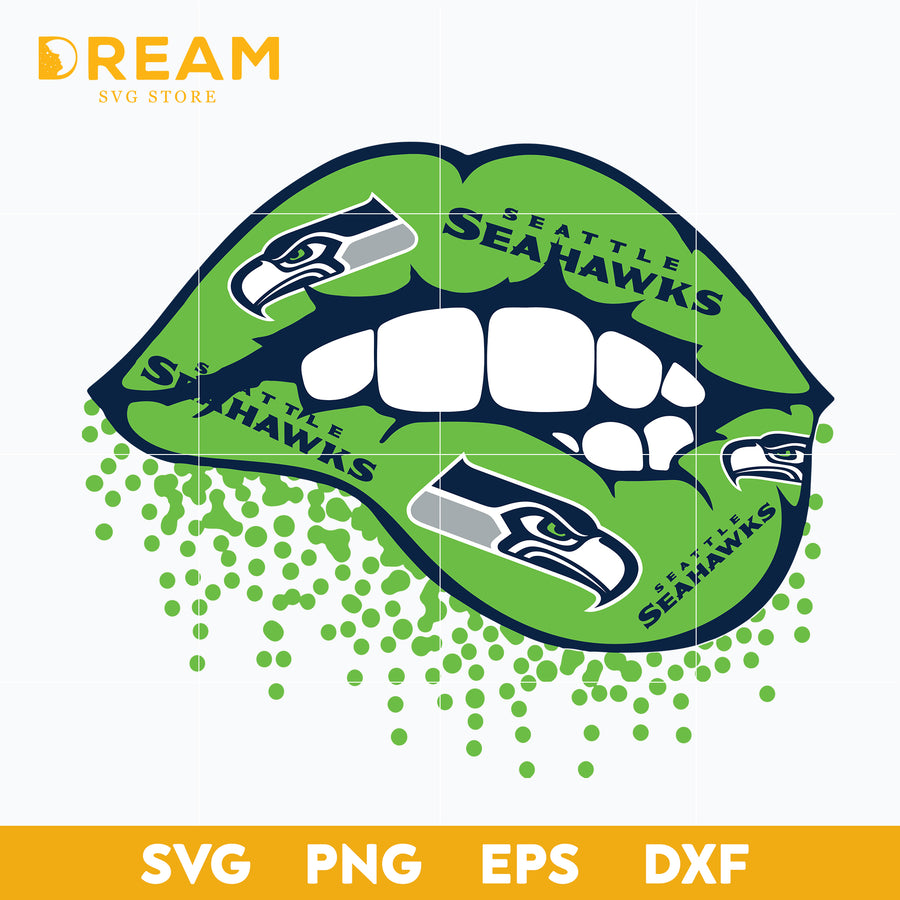 Seattle seahawks lip svg, Seahawks lip svg, Nfl svg, png, dxf, eps digital file NFL16102012L