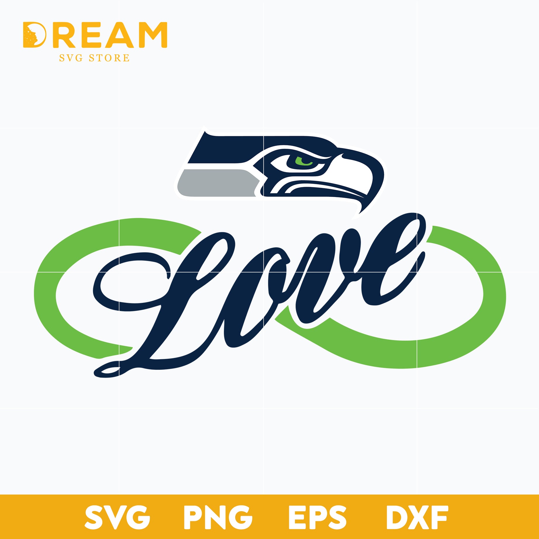 Love Seattle Seahawks svg, seahawks heart svg, Nfl svg, png, dxf, eps digital file NFL16102020L