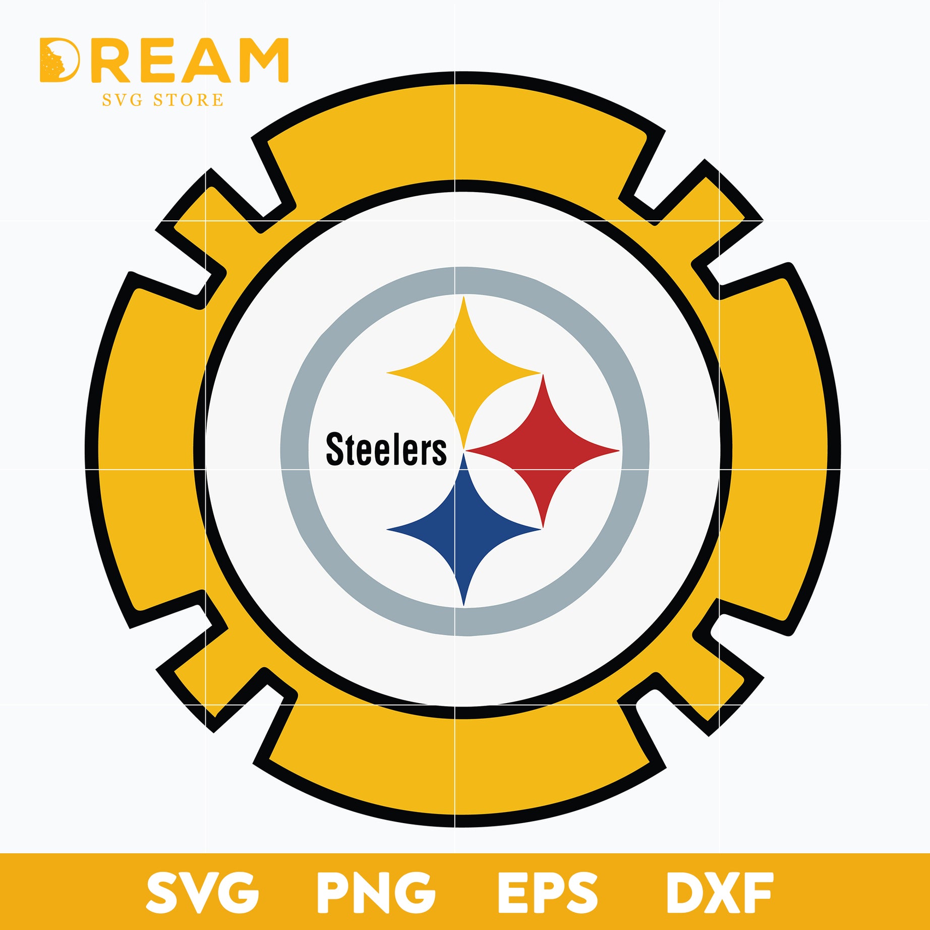 Pittsburgh Steelers svg, Steelers svg, Nfl svg, png, dxf, eps digital file NFL17122038L