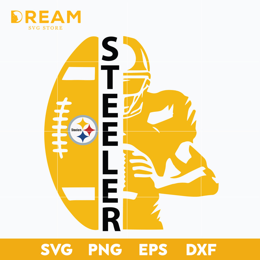 Pittsburgh Steelers svg, Steelers svg, Nfl svg, png, dxf, eps digital file NFL1712205L