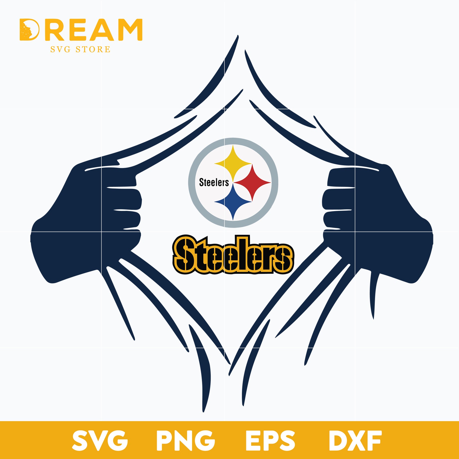 Pittsburgh Steelers svg, Steelers svg, Nfl svg, png, dxf, eps digital file NFL1712207L