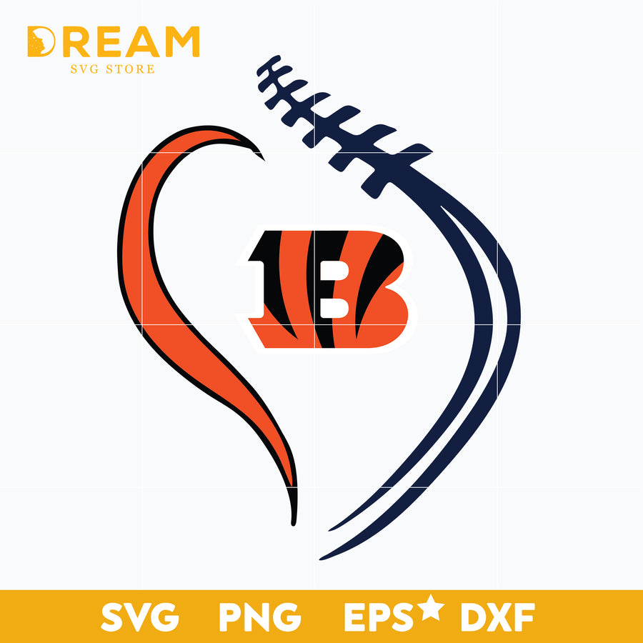 Cincinnati Bengals svg, Bengals svg, Sport svg, Nfl svg, png, dxf, eps digital file NFL21122058L