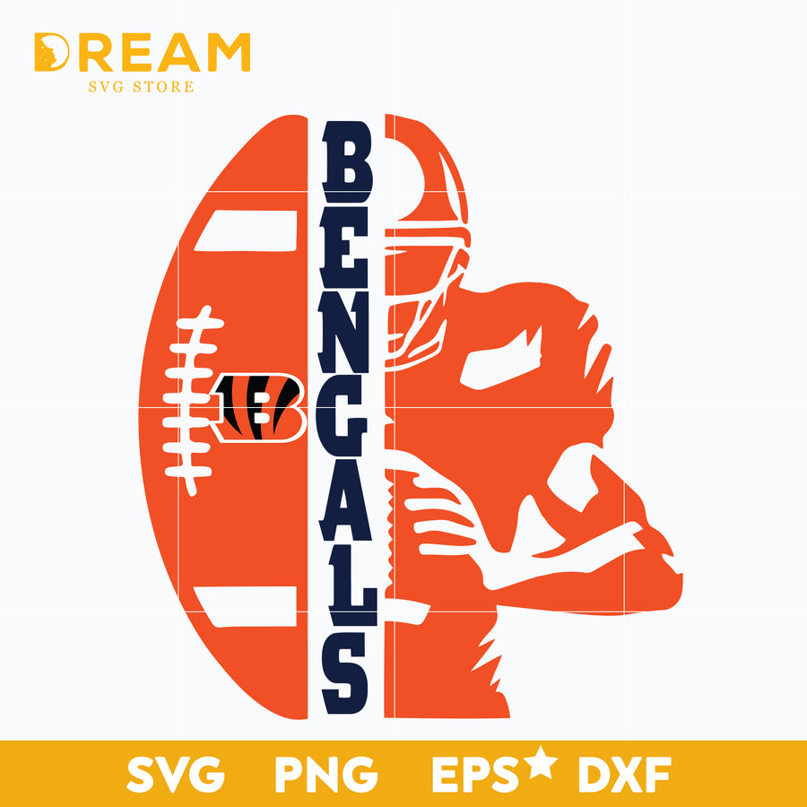 Cincinnati Bengals svg, Bengals svg, Sport svg, Nfl svg, png, dxf, eps digital file NFL21122069L