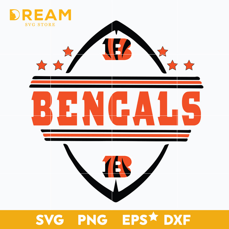 Cincinnati Bengals svg, Bengals svg, Sport svg, Nfl svg, png, dxf, eps digital file NFL21122076L