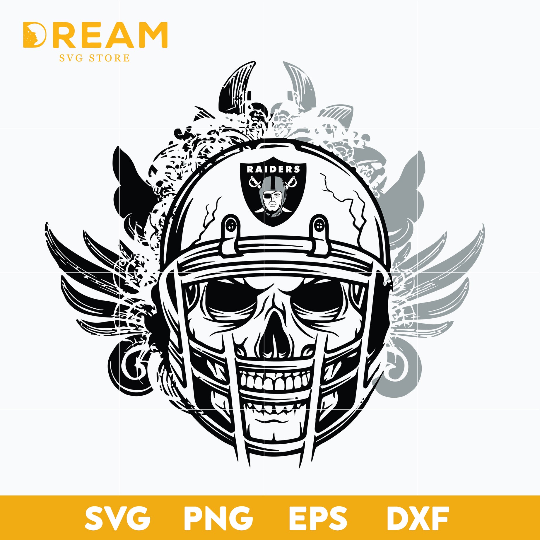 Las Vegas Raiders skull svg, Raiders skull svg, Nfl svg, png, dxf, eps digital file NFL18102025L