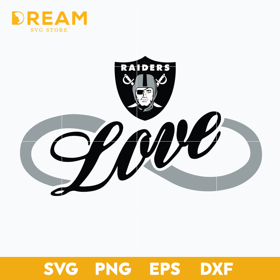 Love Las Vegas Raiders svg, Raiders svg, Nfl svg, png, dxf, eps digital file NFL18102036L