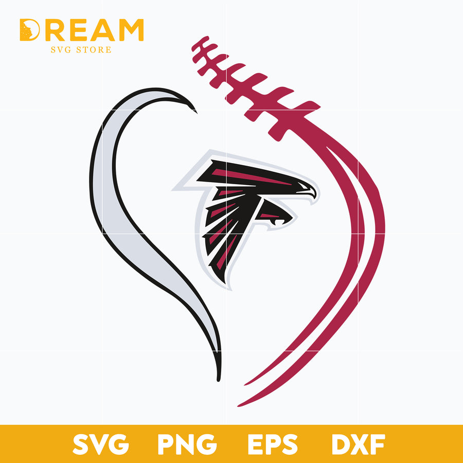Atlanta Falcons svg, Falcons svg, Sport svg, Nfl svg, png, dxf, eps digital file NFL24122017L