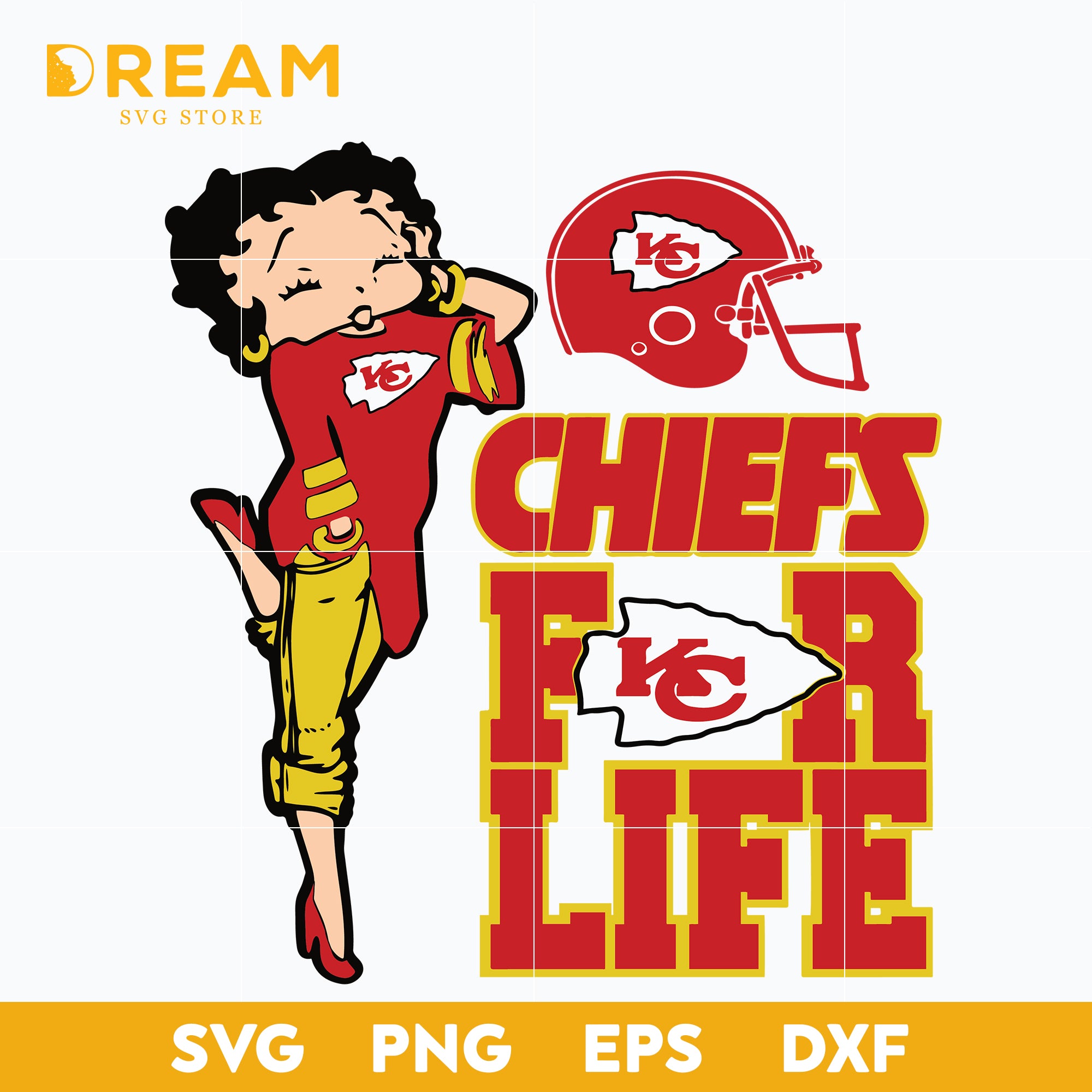 Girl chief for life svg, Kansas City Chiefs svg, Chiefs svg, Nfl svg ...