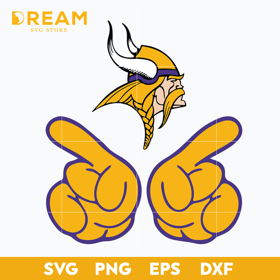 Minnesota Vikings svg, Vikings svg, Nfl svg, png, dxf, eps digital file NFL23102024L