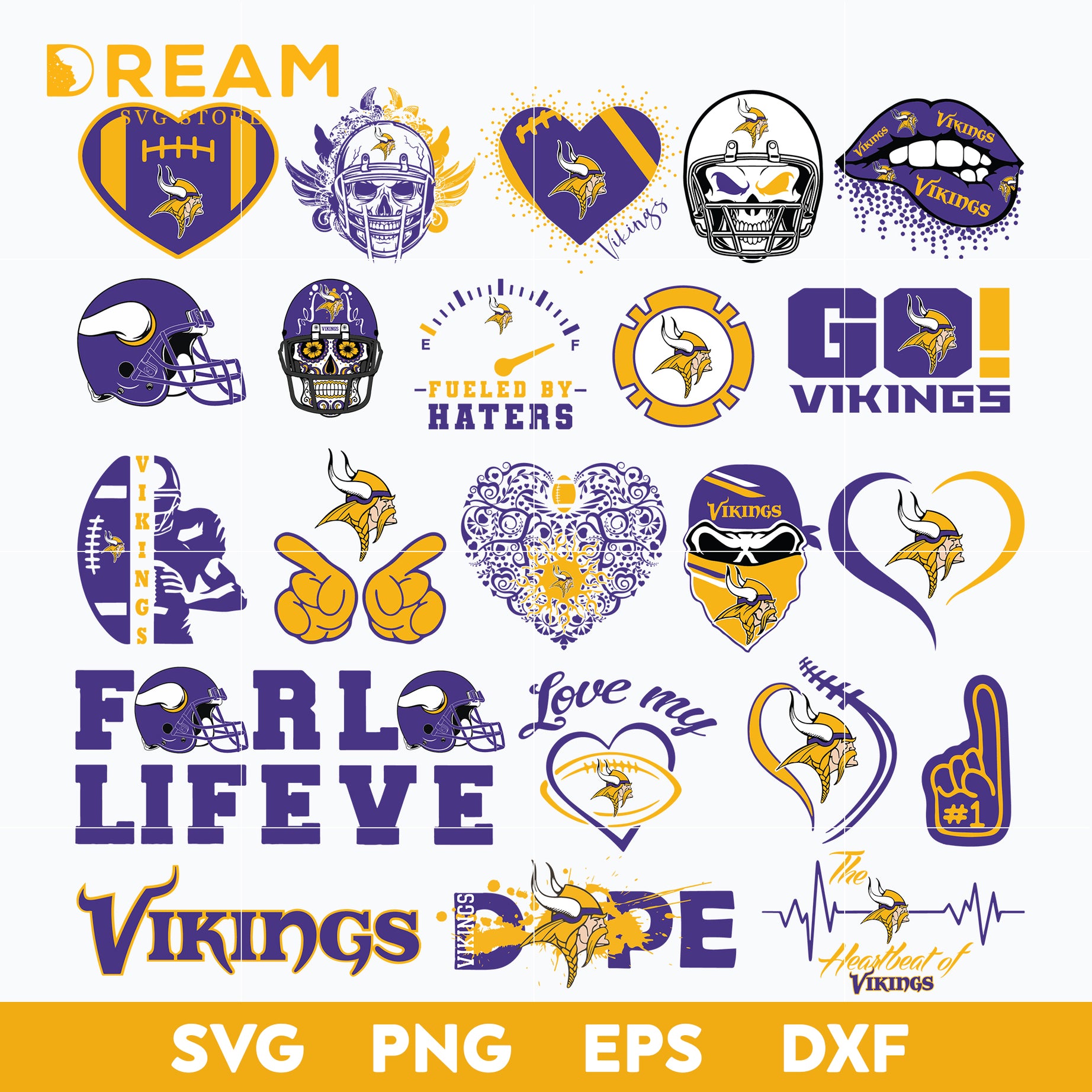 Minnesota Vikings bundle svg, Vikings bundle svg, Nfl svg, png, dxf, eps digital file NFL23102040L