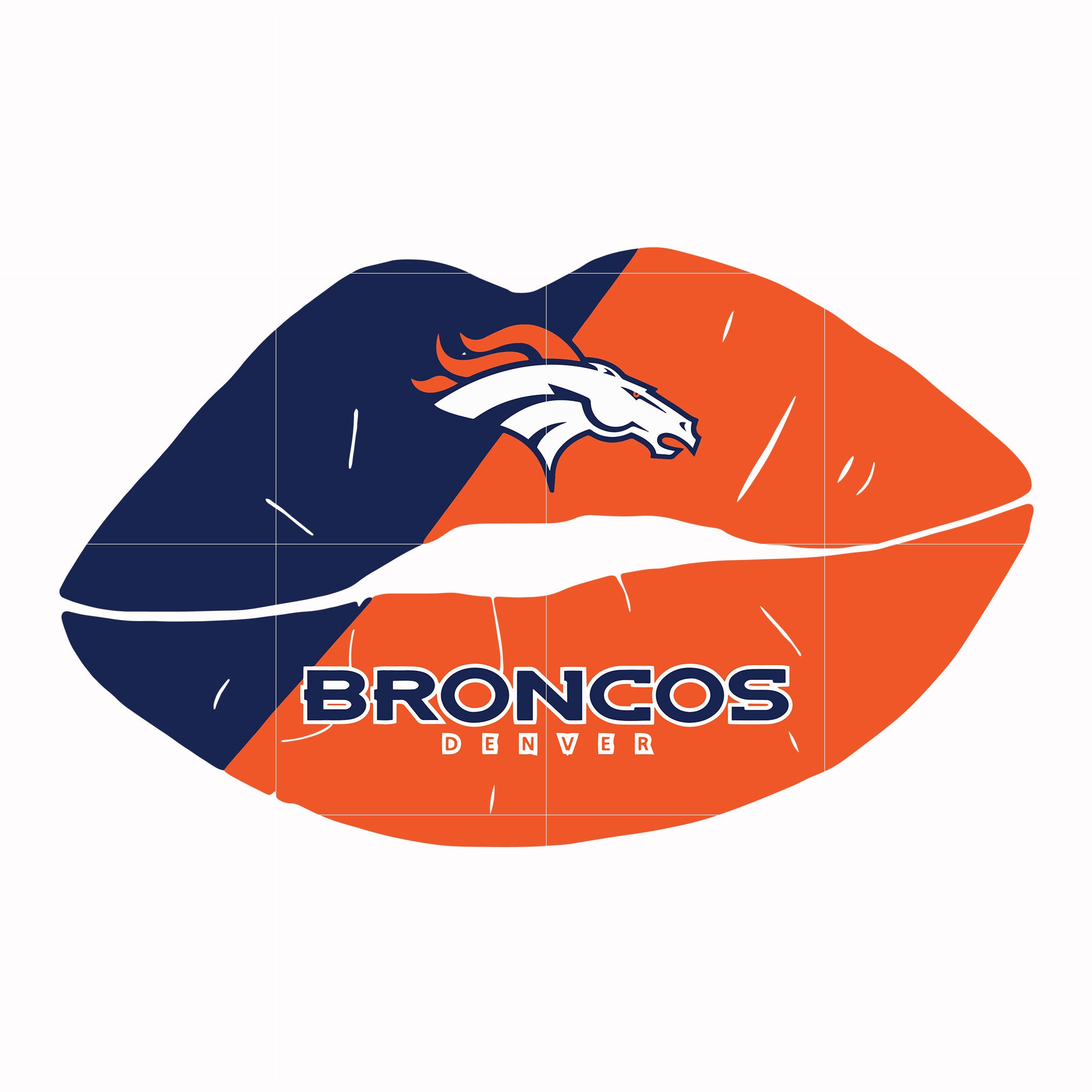 Denver Broncos Lips svg, Sport svg, Nfl svg, png, dxf, eps digital file NFL2012205L