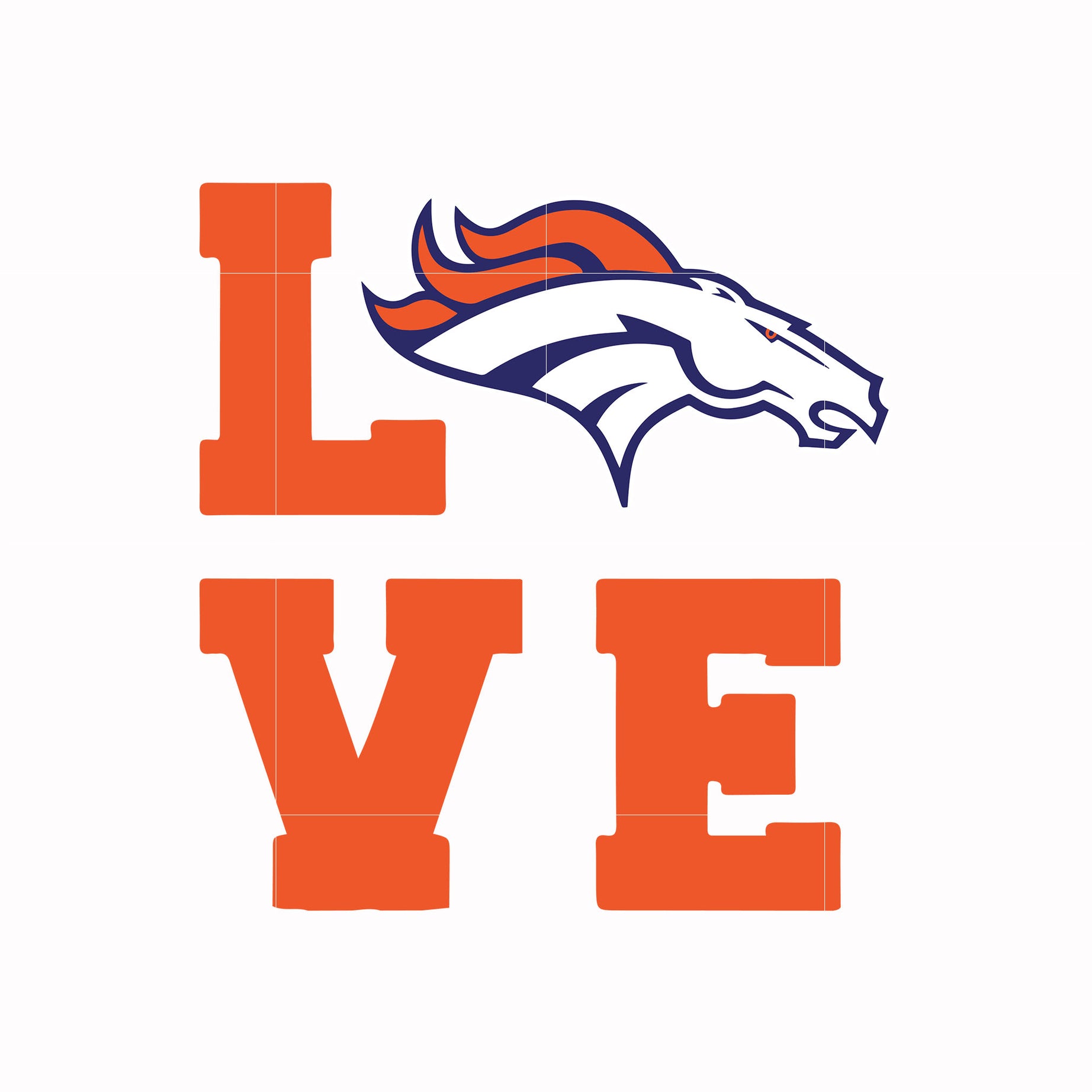 Denver Broncos Love svg, Sport svg, Nfl svg, png, dxf, eps digital file NFL20122035L