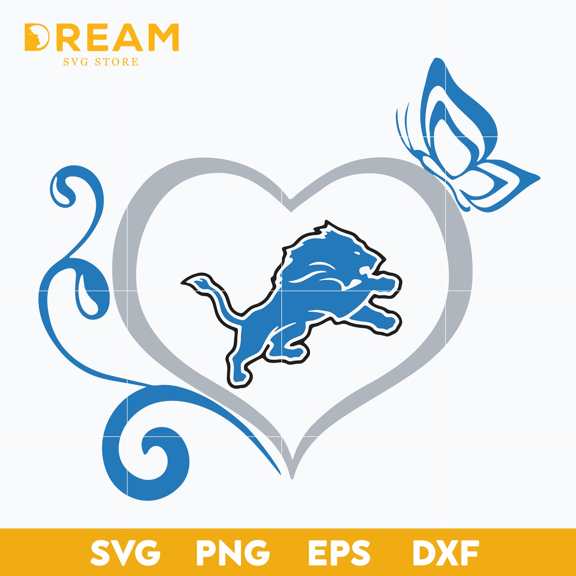 Detroit Lions svg, Sport svg, Nfl svg, png, dxf, eps digital file NFL21122094L