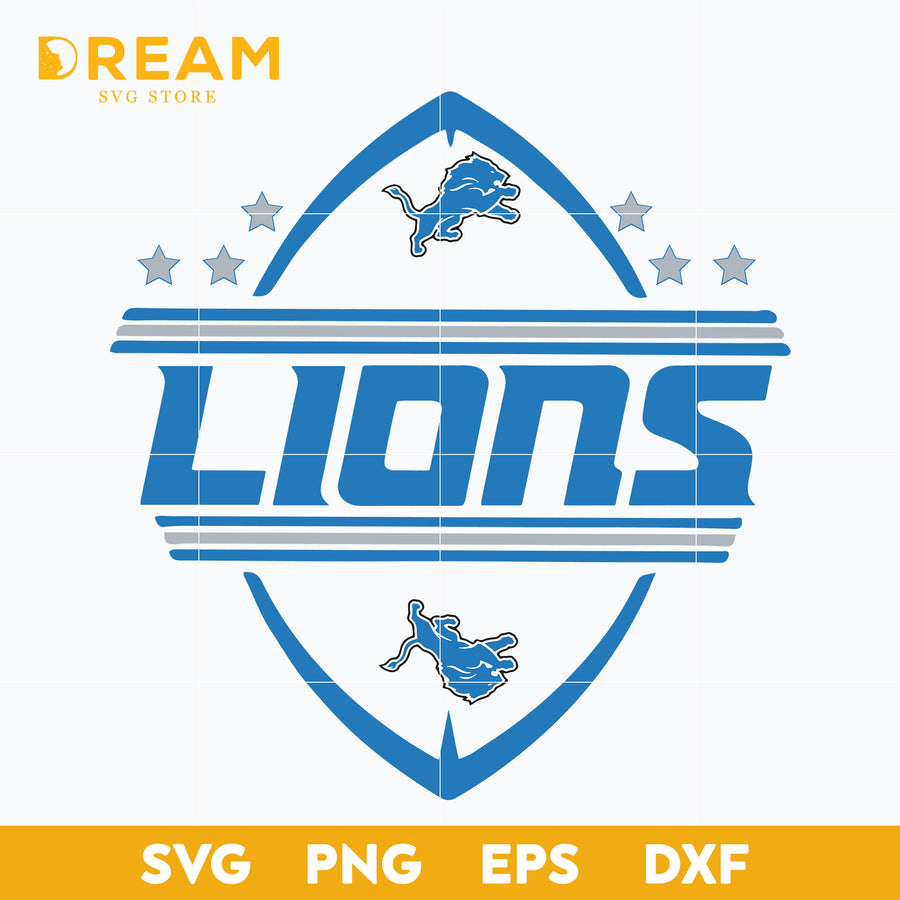 Detroit Lions svg, Lions svg, Sport svg, Nfl svg, png, dxf, eps digital file NFL211220107L