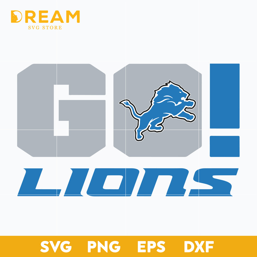 Detroit Lions svg, Lions svg, Sport svg, Nfl svg, png, dxf, eps digital file NFL211220118L
