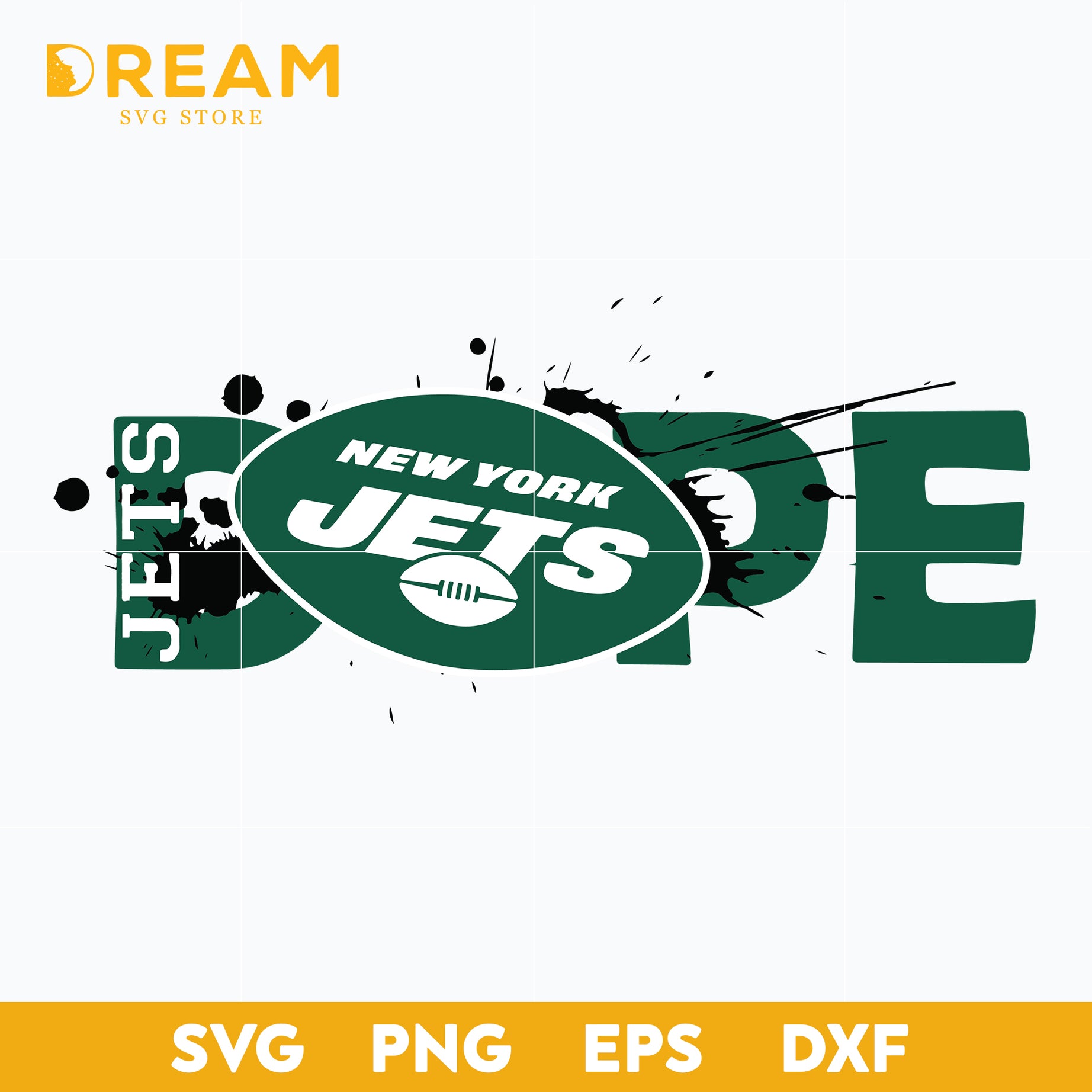 Dope New York Jets svg, Jets svg, Nfl svg, png, dxf, eps digital file NFL24102027L