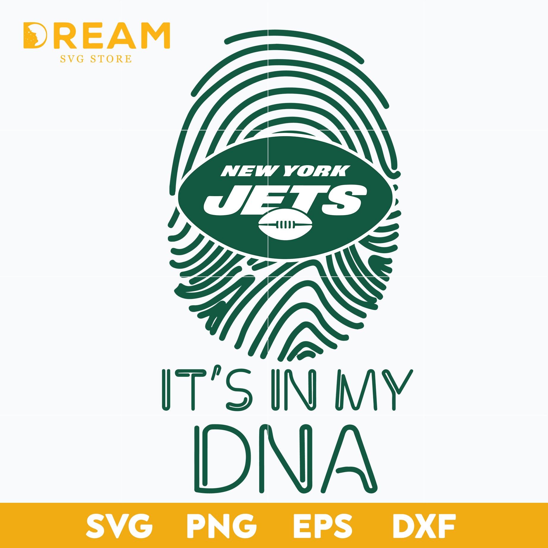 It's in my DNA jets svg, New York Jets svg, Jets svg, Nfl svg, png, dxf, eps digital file NFL2410206L