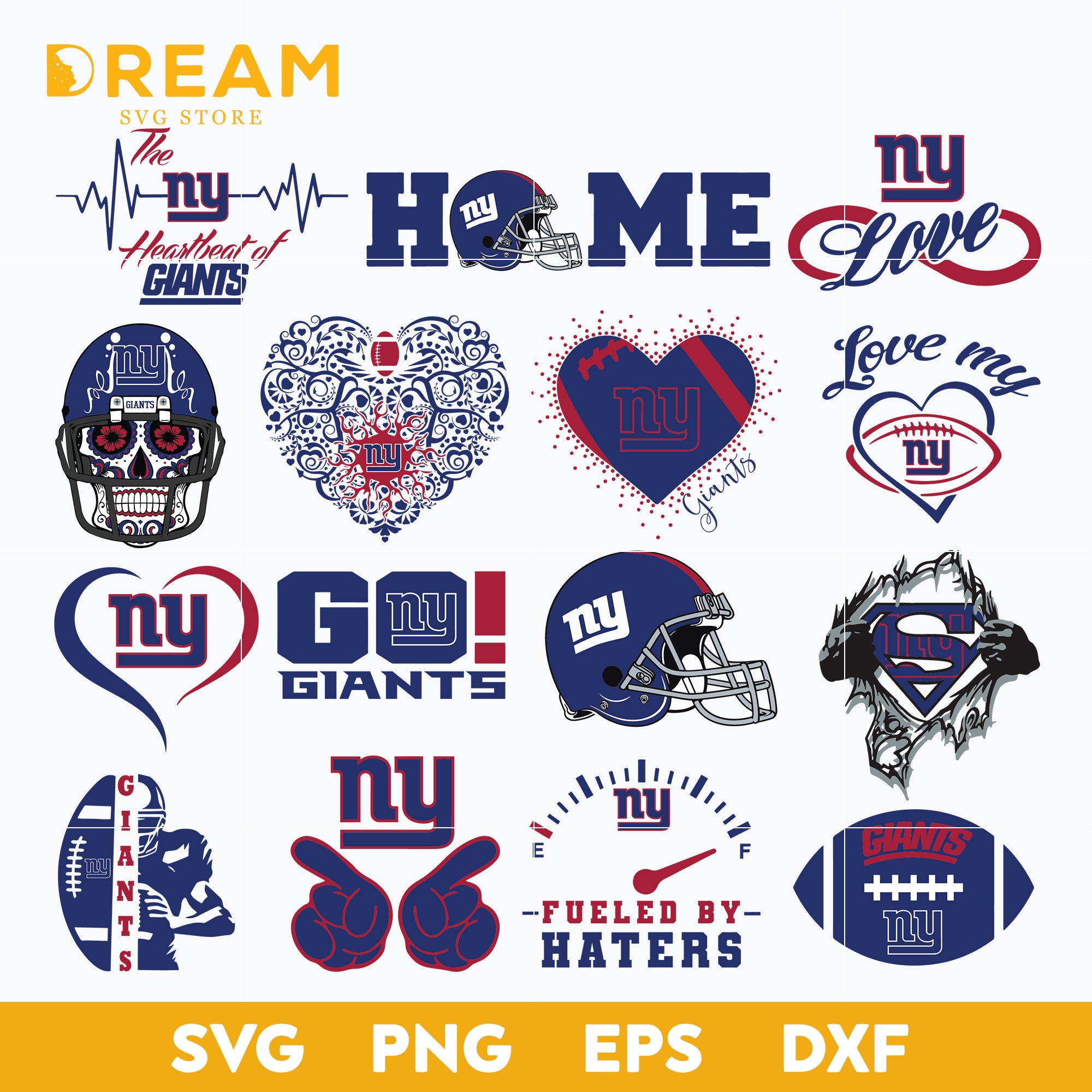 New York Giants bundle svg, Giants bundle svg, Nfl svg, png, dxf, eps digital file NFL25102038L
