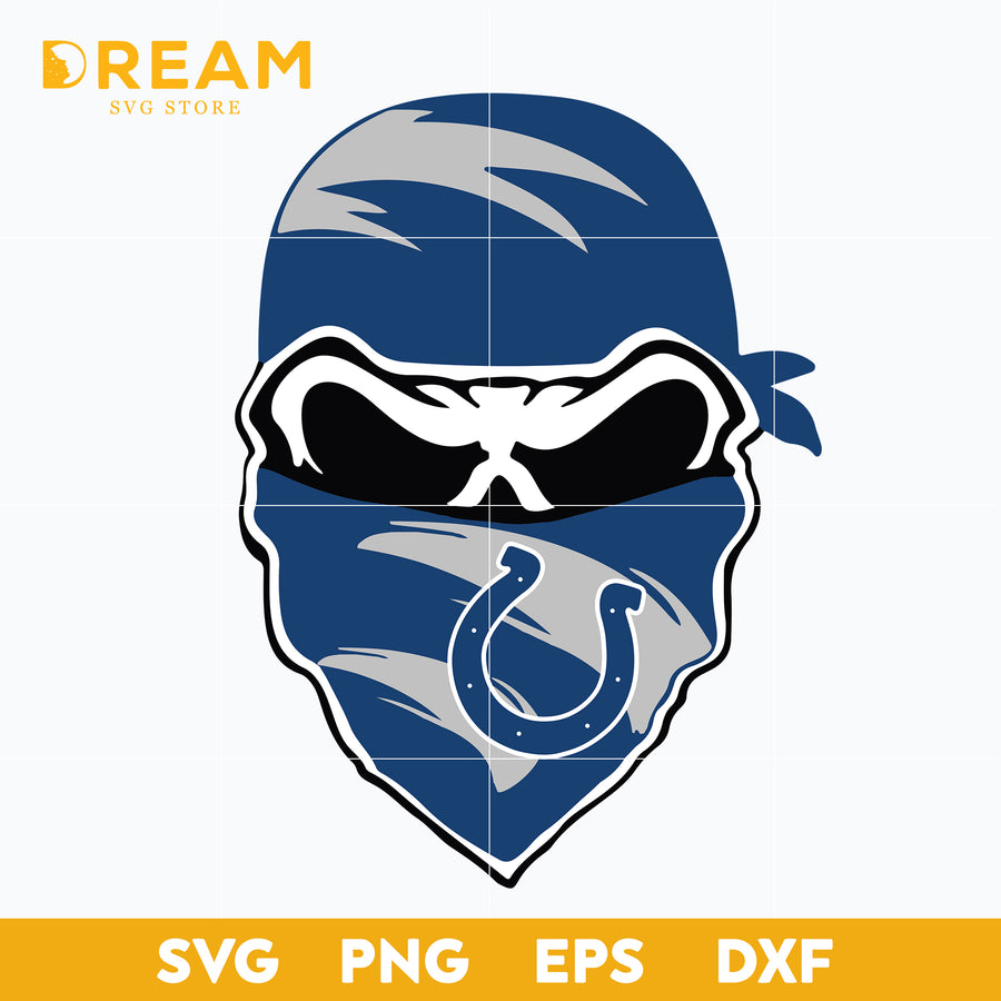 Indianapolis Colts Skull svg, Colts svg, Sport svg, Nfl svg, png, dxf, eps digital file NFL21122021L