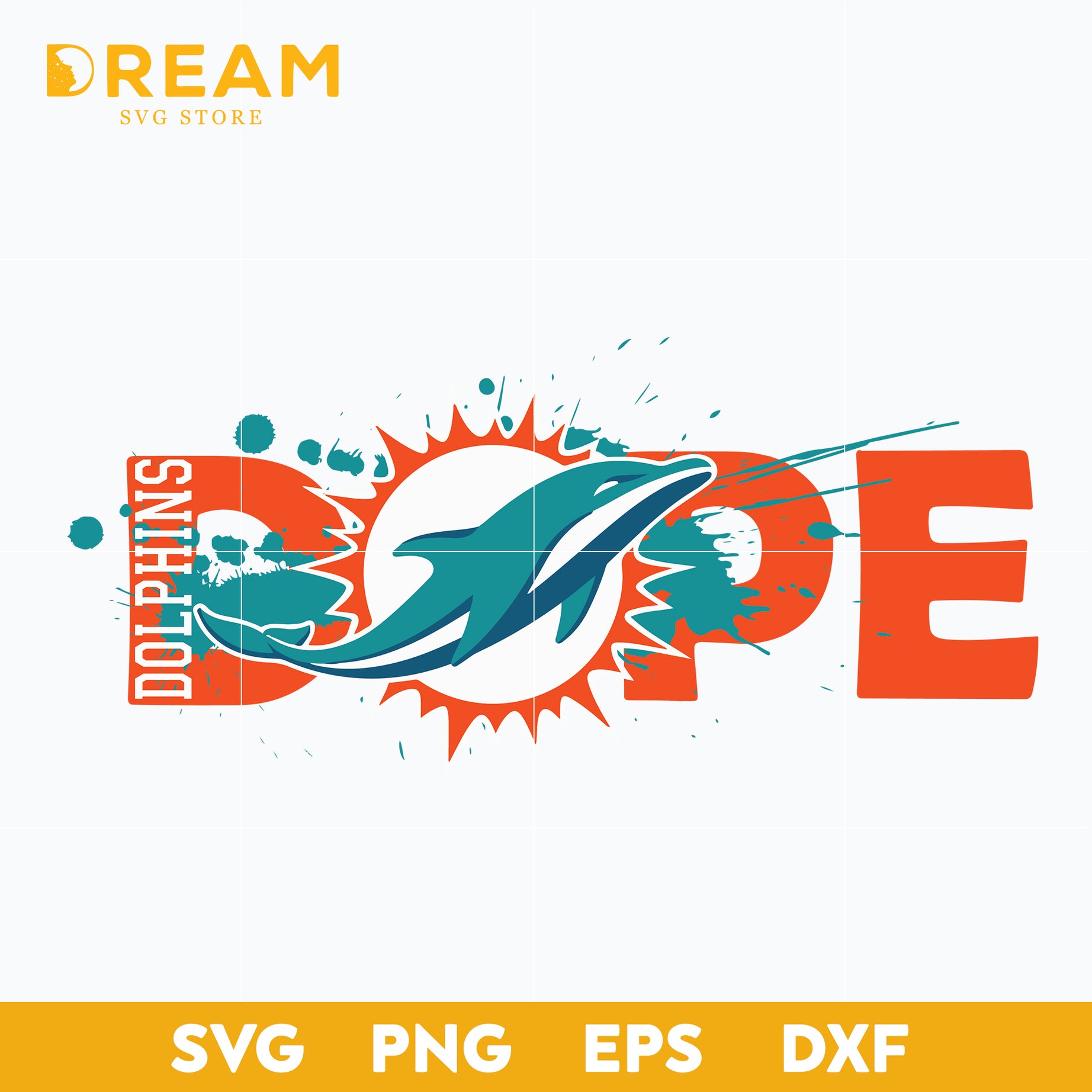 Dope Miami Dolphins svg, Dolphins svg, Nfl svg, png, dxf, eps digital file NFL27102036L