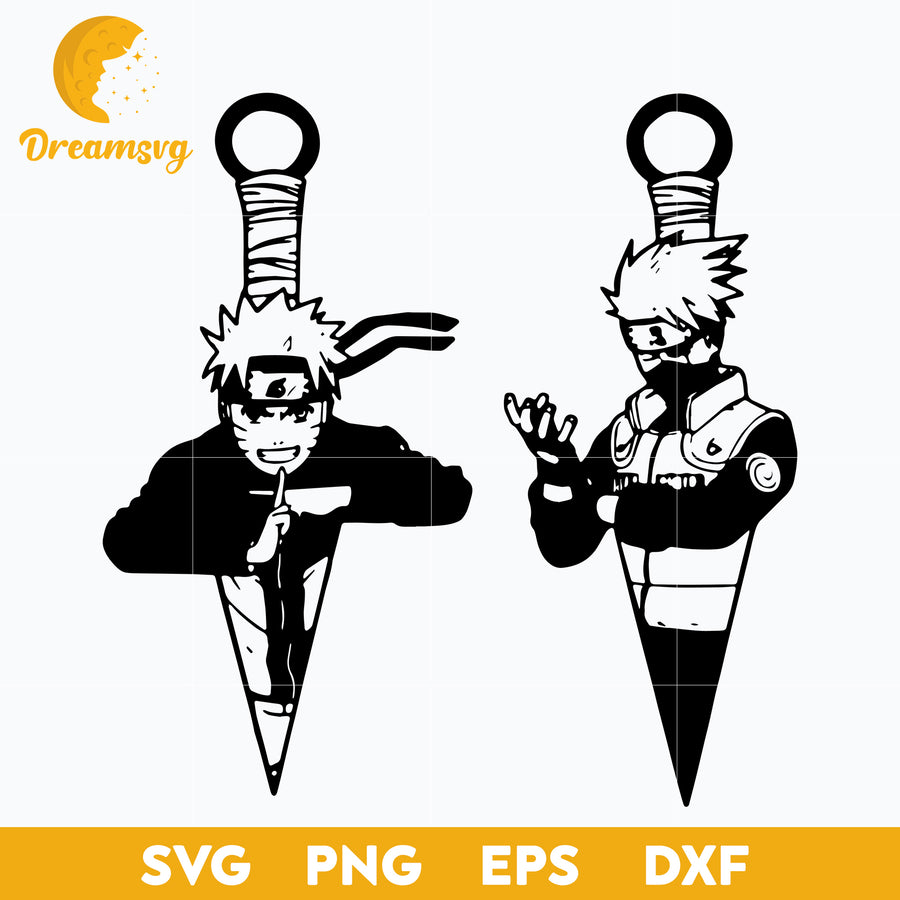 Naruto Kunai Svg, Kakashi And Naruto Svg, Naruto Cartoon Svg, Naruto Svg, Anime Japanese Svg, Anime Svg, png, eps, dxf digital download.