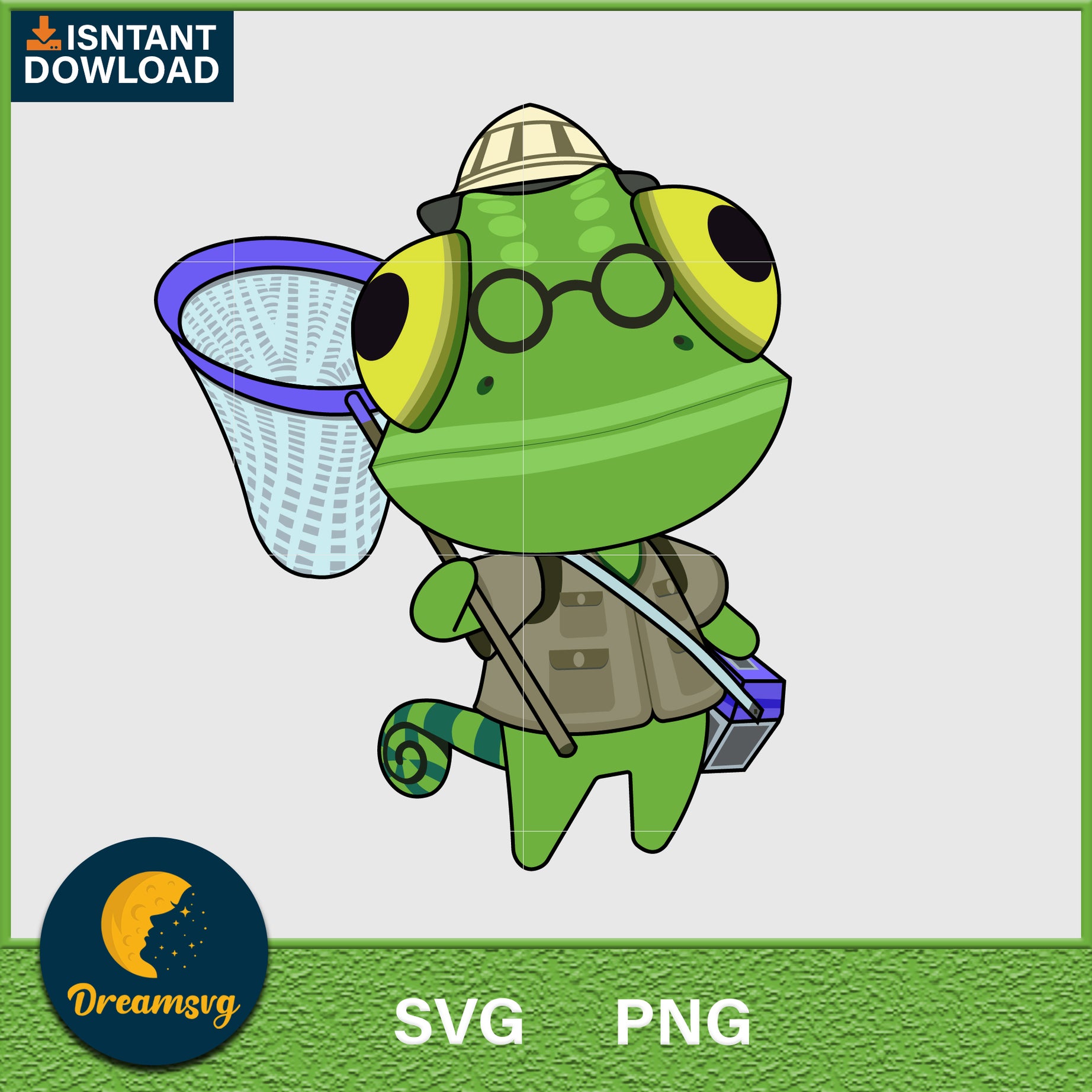 Nat Animal Crossing Svg, Animal Crossing Svg, Animal Crossing Png, Cartoon svg, svg, png digital file