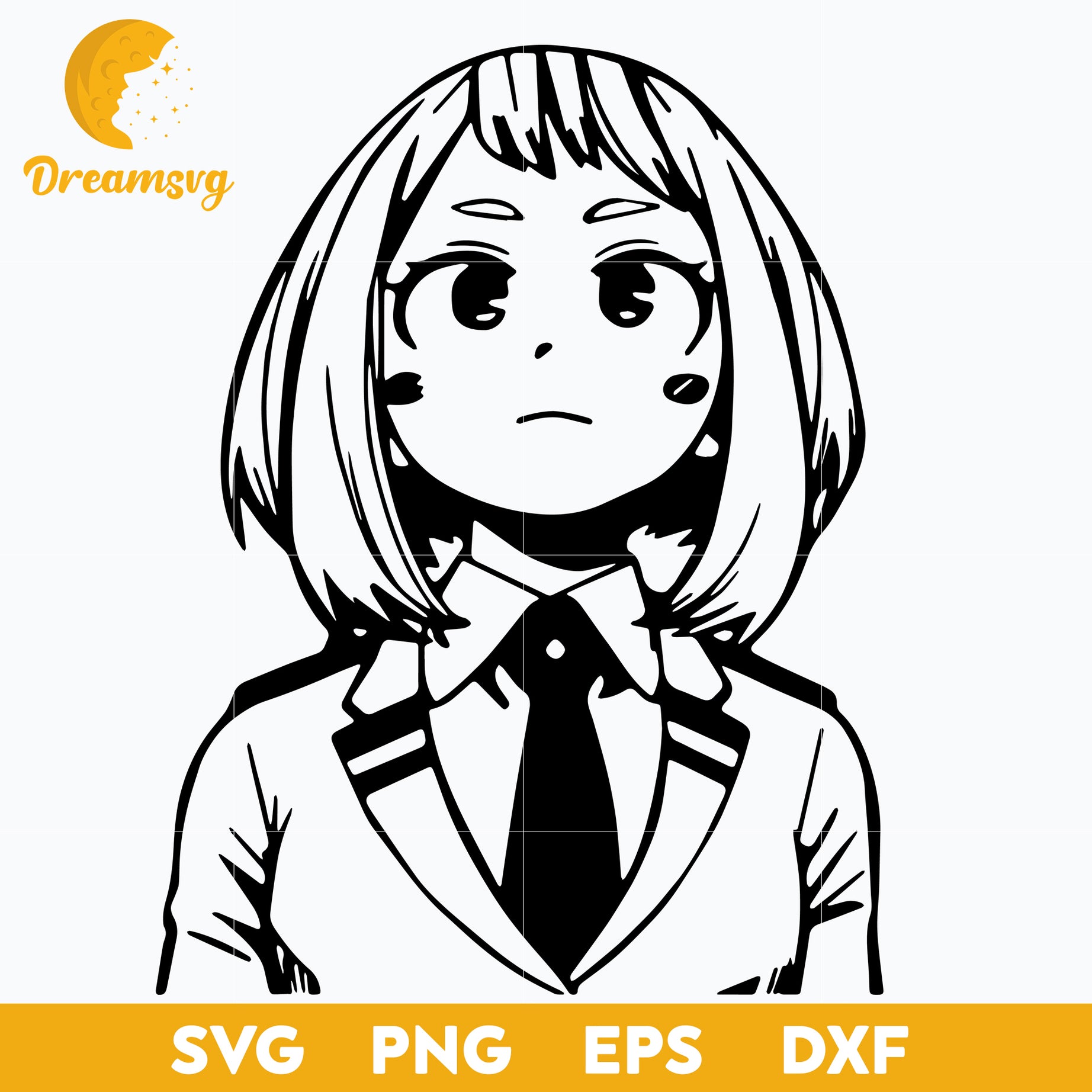 Ochako Uraraka Svg, Class 1 A Student Svg, My Hero Academia Svg, Uraraka Hero Svg, Anime Svg, png, eps, dxf digital download.