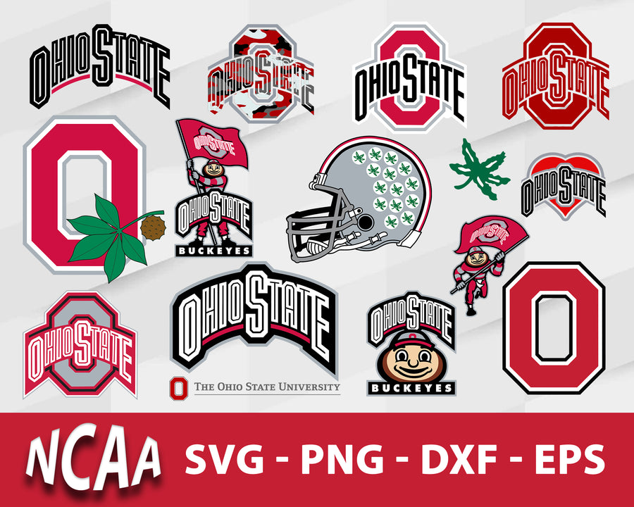 Ohio State Buckeyes Svg Bundle, Ohio State Buckeyes Svg, Sport Svg, Ncaa Svg, Png, Dxf, Eps Digital file.