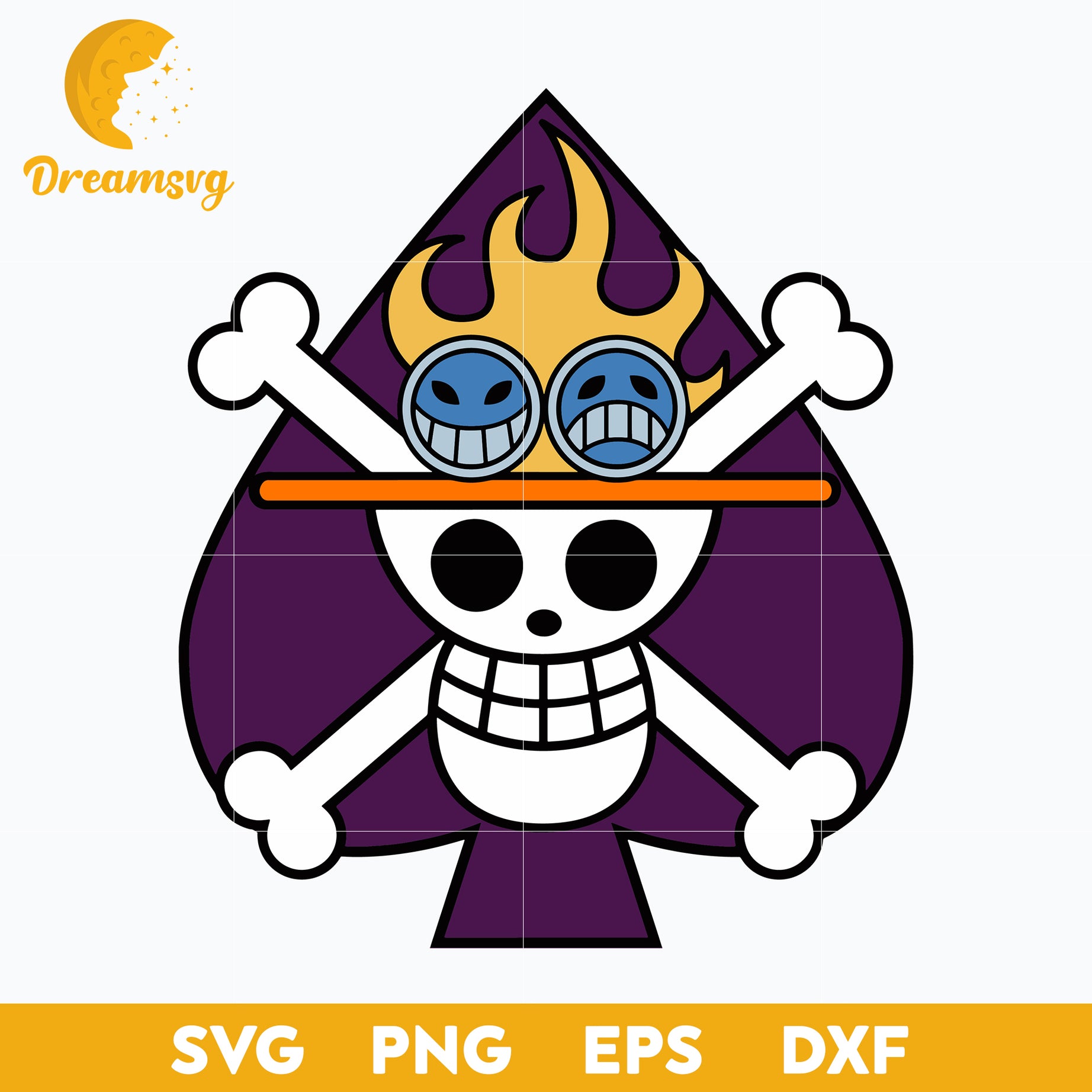 One Piece Jolly Roger Svg, One Piece Svg, Jolly Roger Svg, Anime Svg, png, eps, dxf digital download.